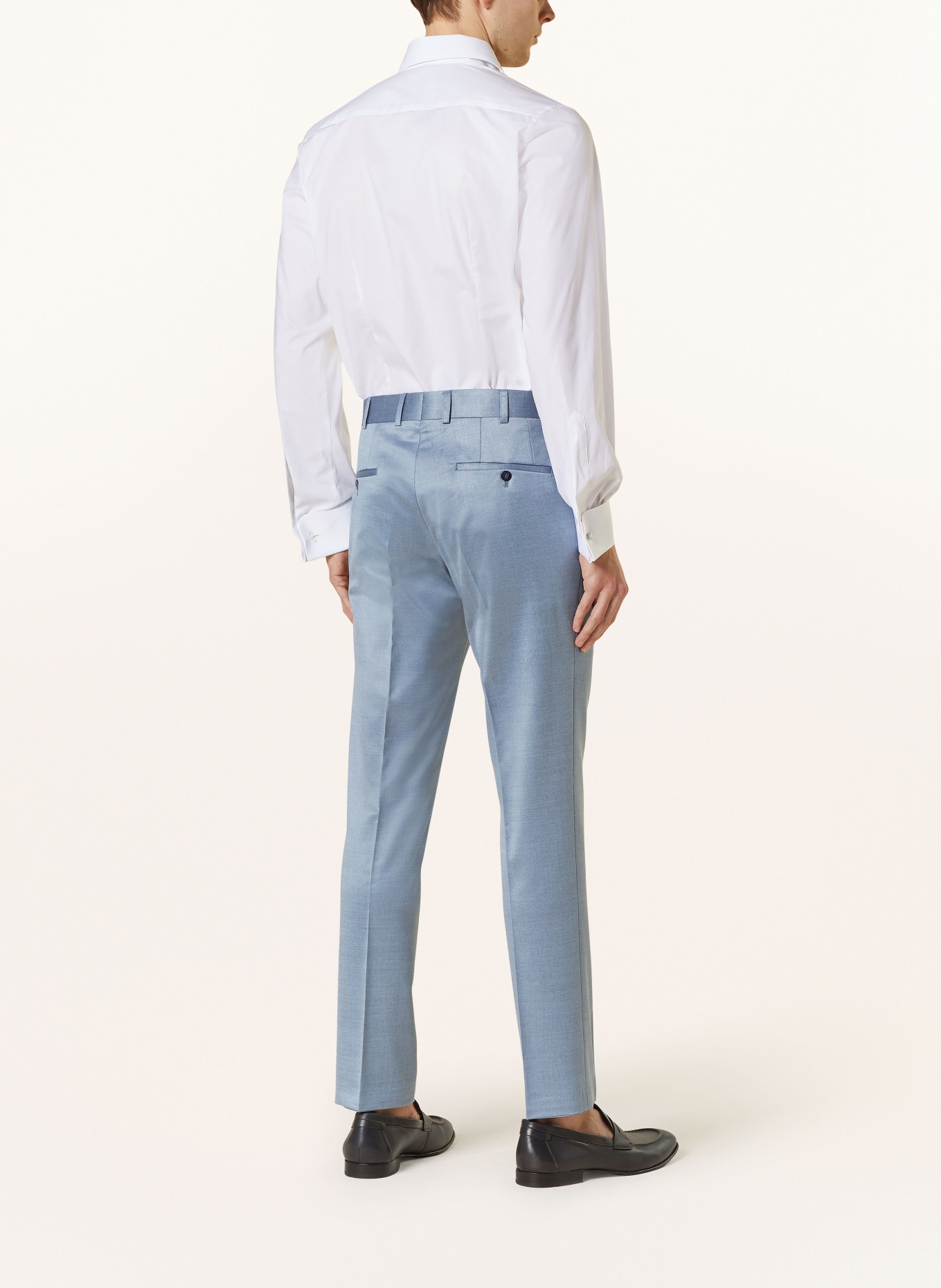 WILVORST Suit trousers slim fit, Color: 036 hell Blau (Image 4)