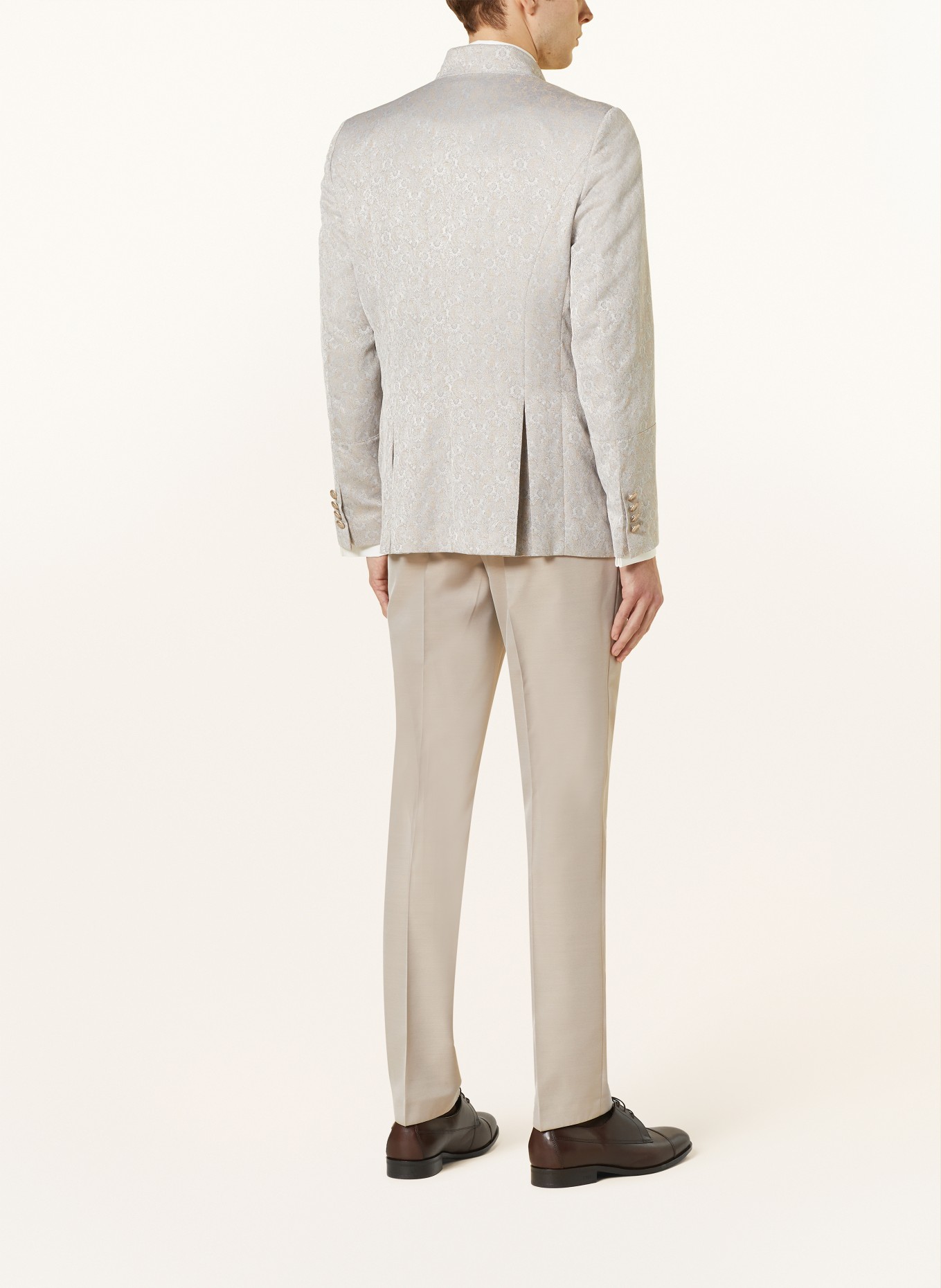 WILVORST Tailored jacket extra slim fit, Color: 083 Beige gem. (Image 3)