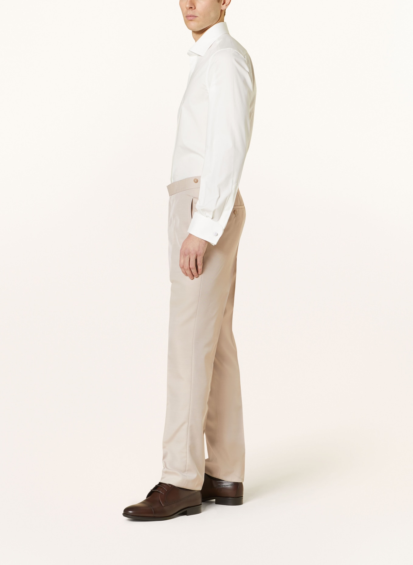 WILVORST Suit trousers extra slim fit, Color: 083 Beige (Image 5)