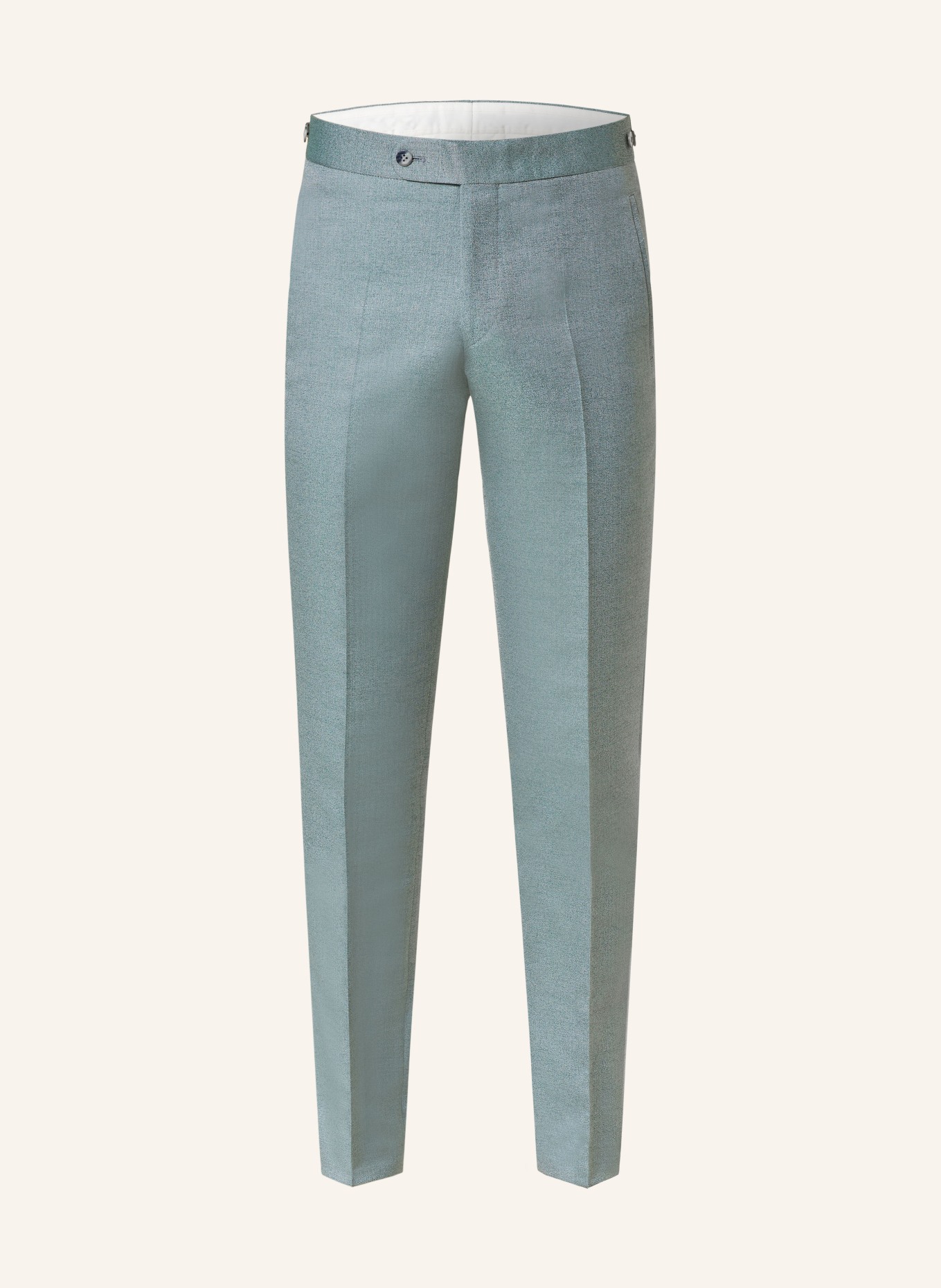 WILVORST Spodnie garniturowe extra slim fit, Kolor: 045 grün (Obrazek 1)