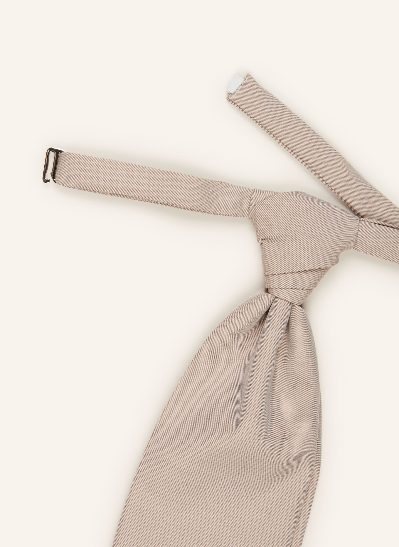 WILVORST Set: Krawatte und Einstecktuch, Farbe: BEIGE (Bild 2)
