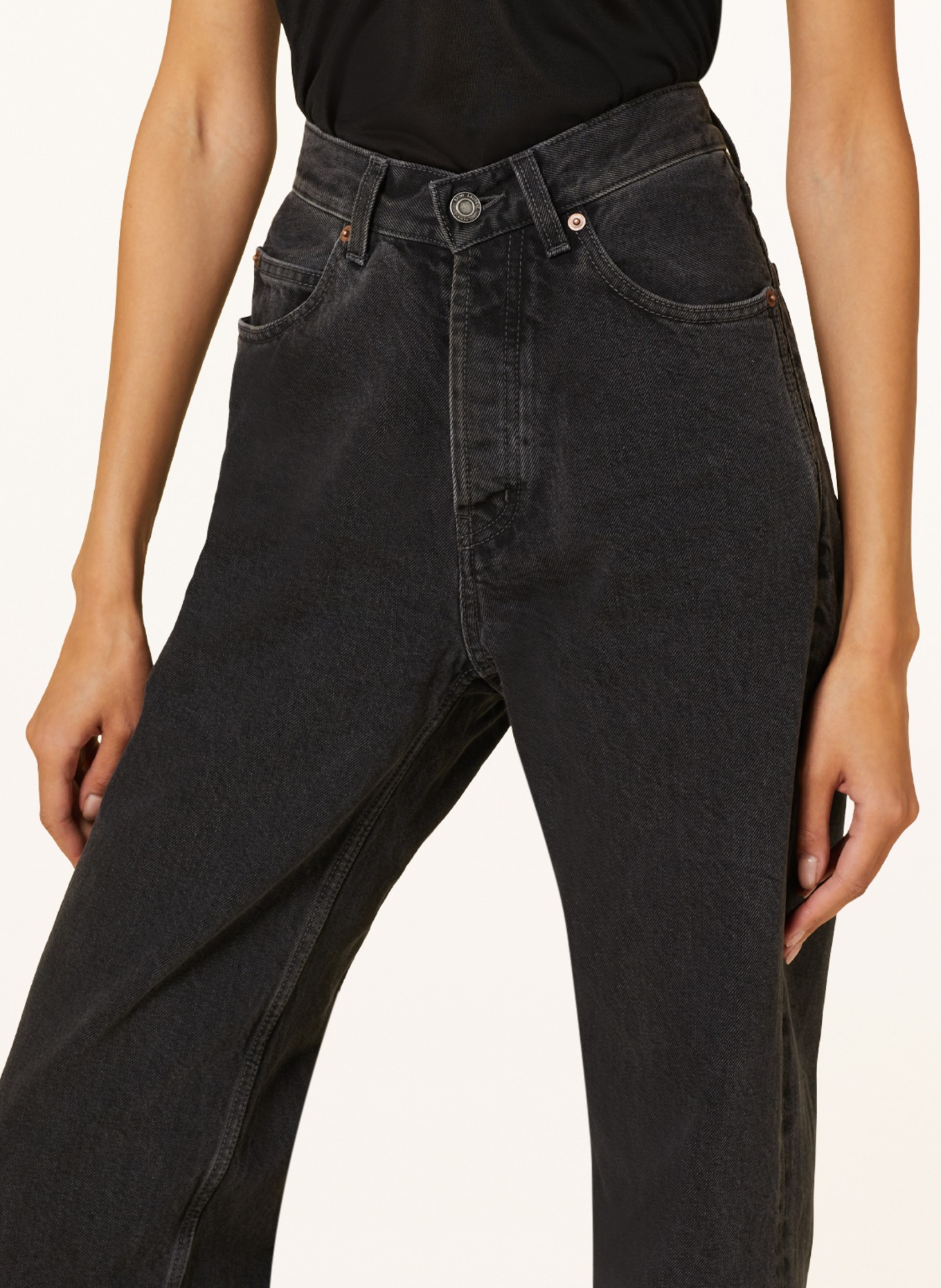 SAINT LAURENT Jeans, Farbe: 1805 90'S FRENCH BLACK (Bild 5)