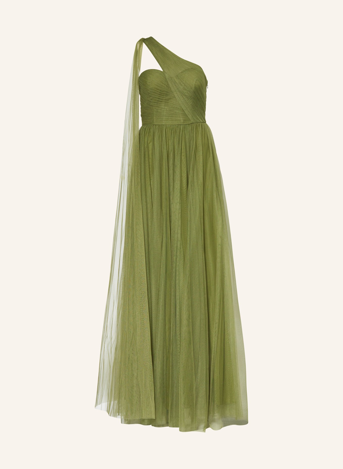 VERA WANG Abendkleid VERRIS, Farbe: OLIV (Bild 1)