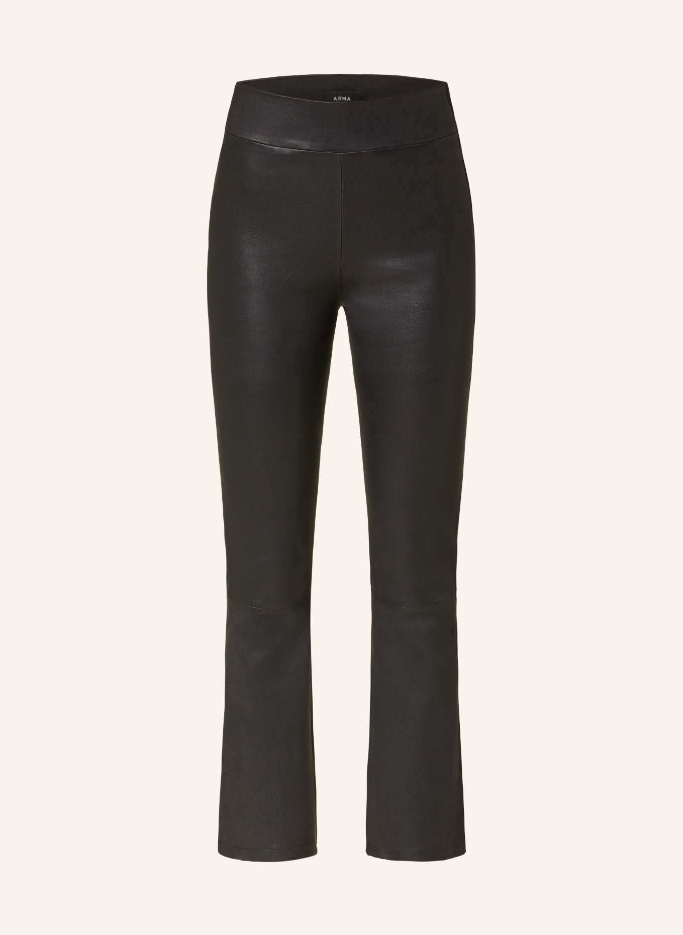 ARMA Leather pants ZARAGOZA, Color: BLACK (Image 1)