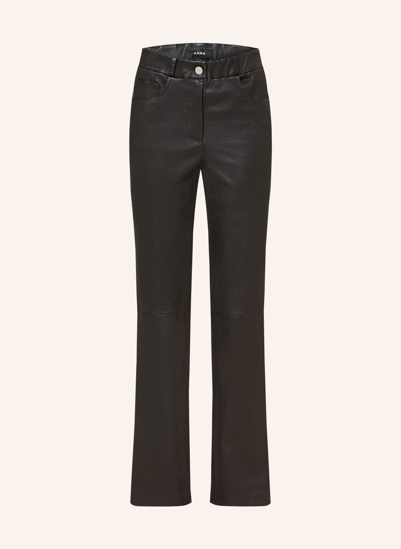 ARMA Leather trousers, Color: BLACK (Image 1)