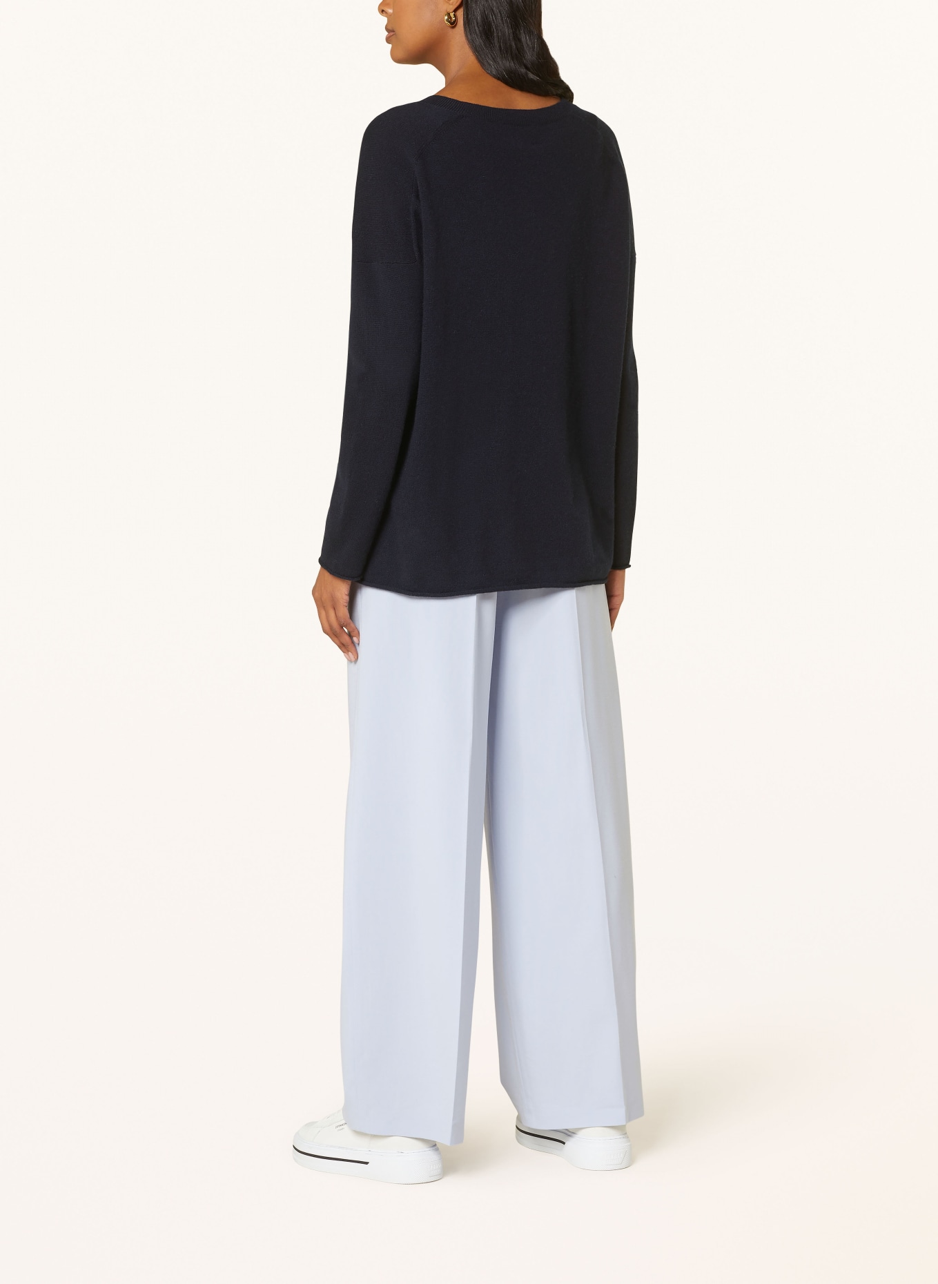 ALLUDE Cashmere-Pullover, Farbe: SCHWARZ (Bild 3)
