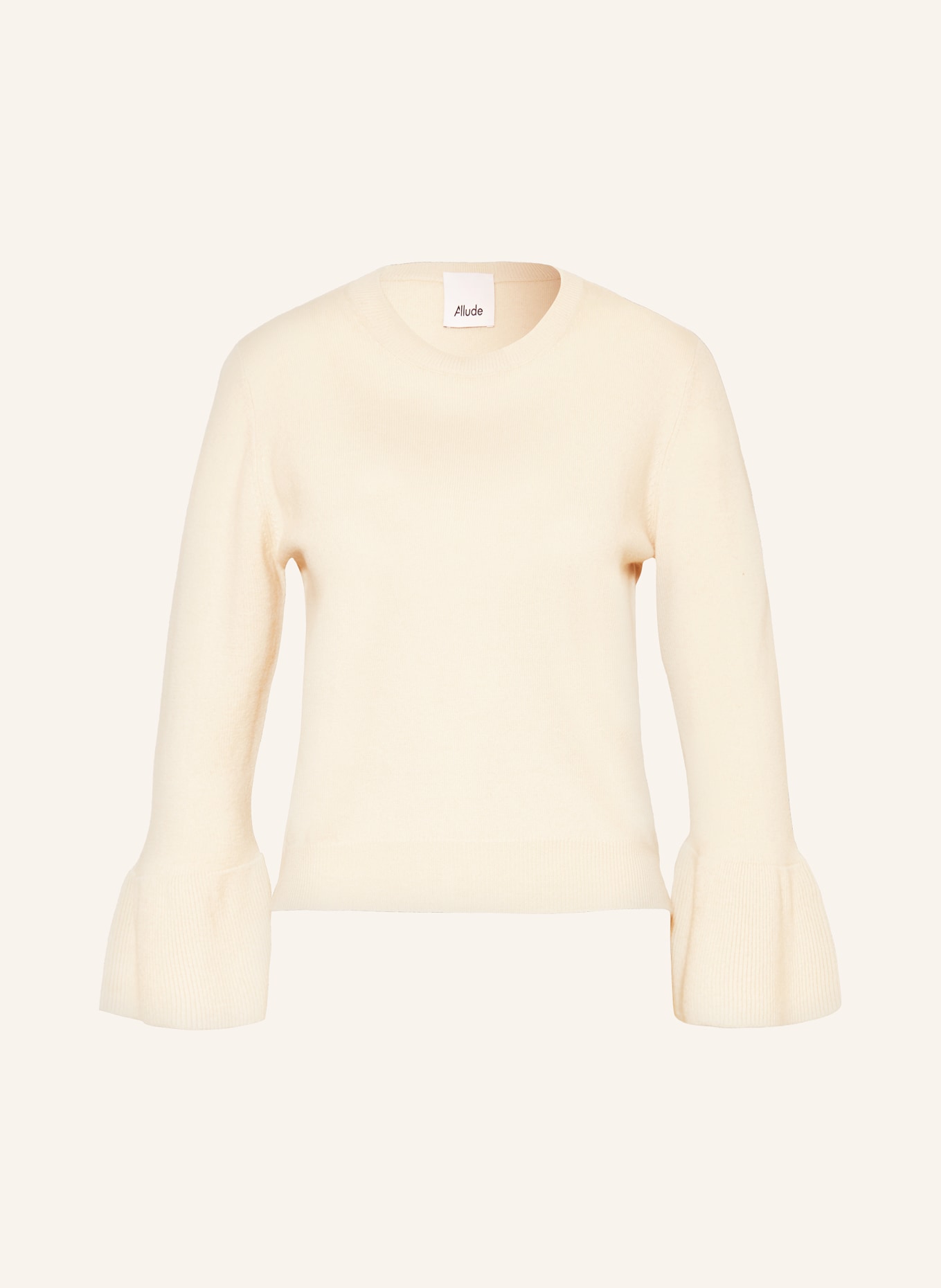 ALLUDE Sweater with cashmere, Color: CREAM (Image 1)