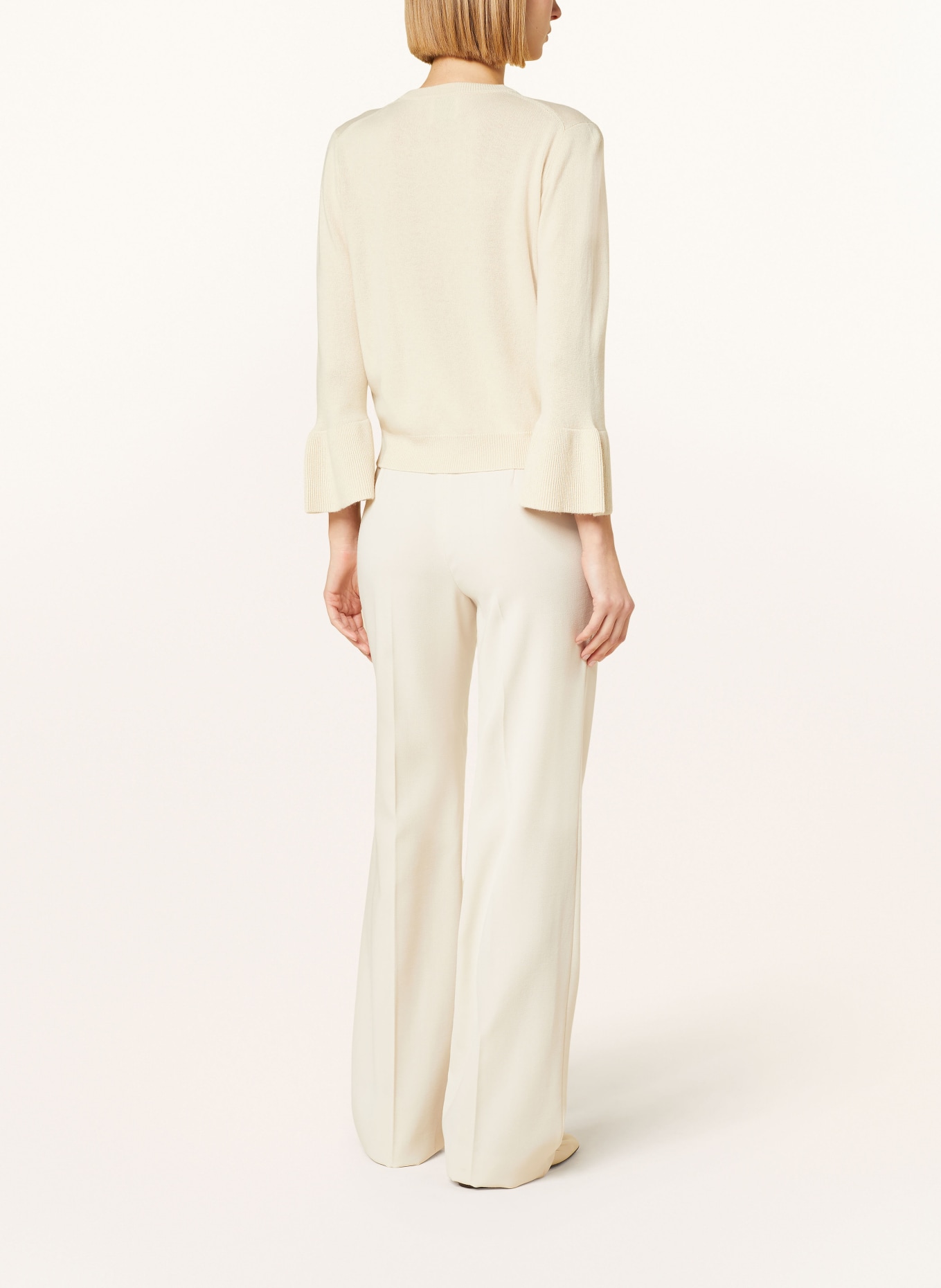 ALLUDE Sweater with cashmere, Color: CREAM (Image 3)