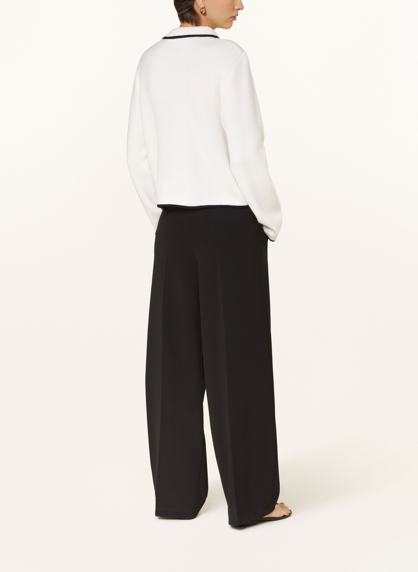 ALLUDE Cardigan with cashmere, Color: ECRU (Image 3)