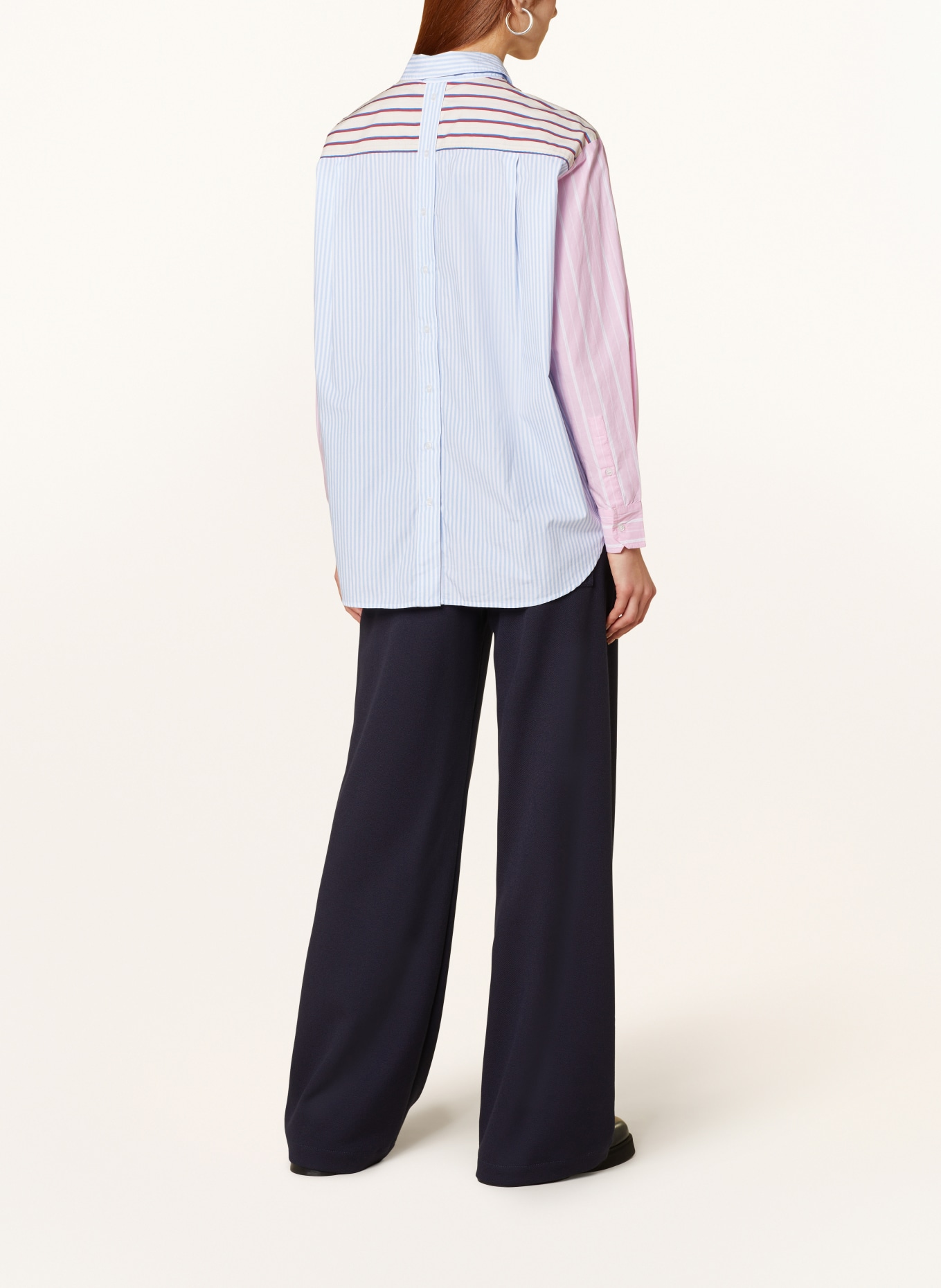 ESSENTIEL ANTWERP Shirt blouse FAMILLE, Color: CREAM/ PINK/ LIGHT BLUE (Image 3)