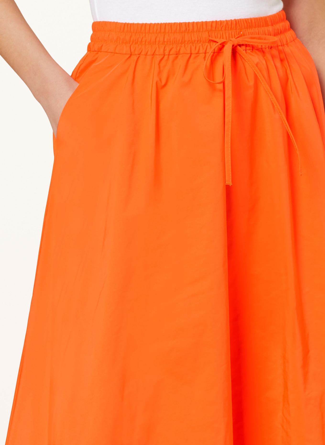 ESSENTIEL ANTWERP Skirt FUCHSIA, Color: NEON ORANGE (Image 4)
