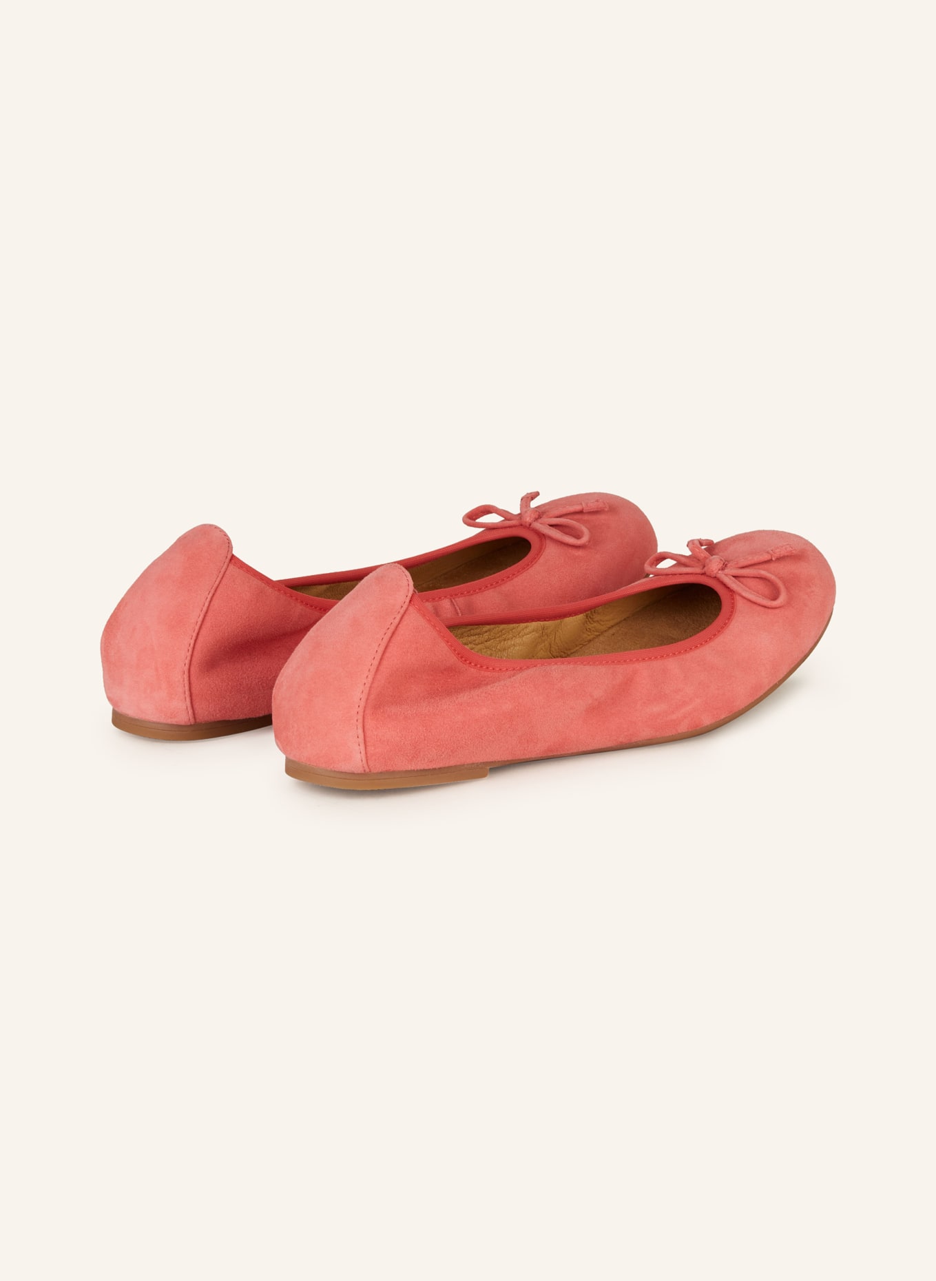 UNISA Ballet flats ACOR, Color: LIGHT RED (Image 2)