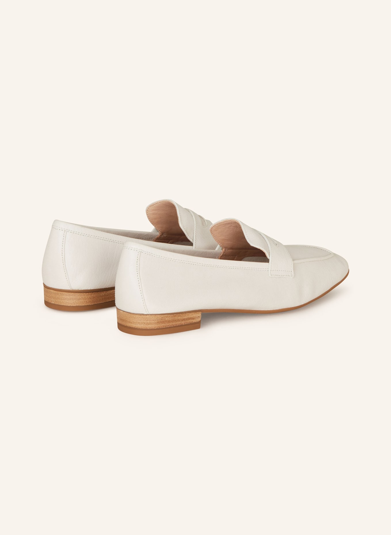 UNISA Penny loafers BAZA, Color: CREAM (Image 2)