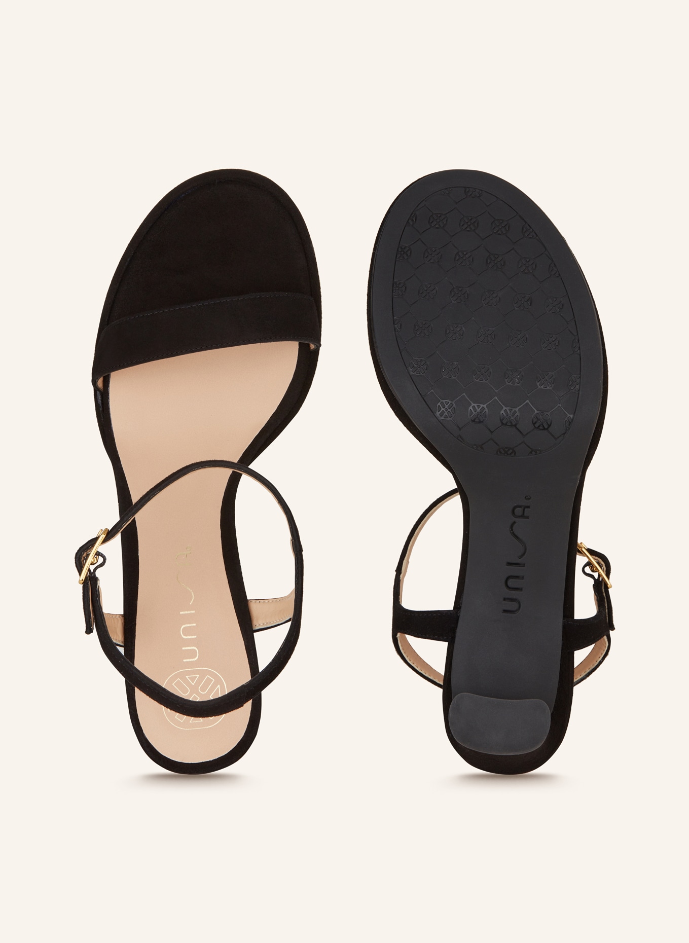 UNISA Sandals SORO, Color: BLACK (Image 5)