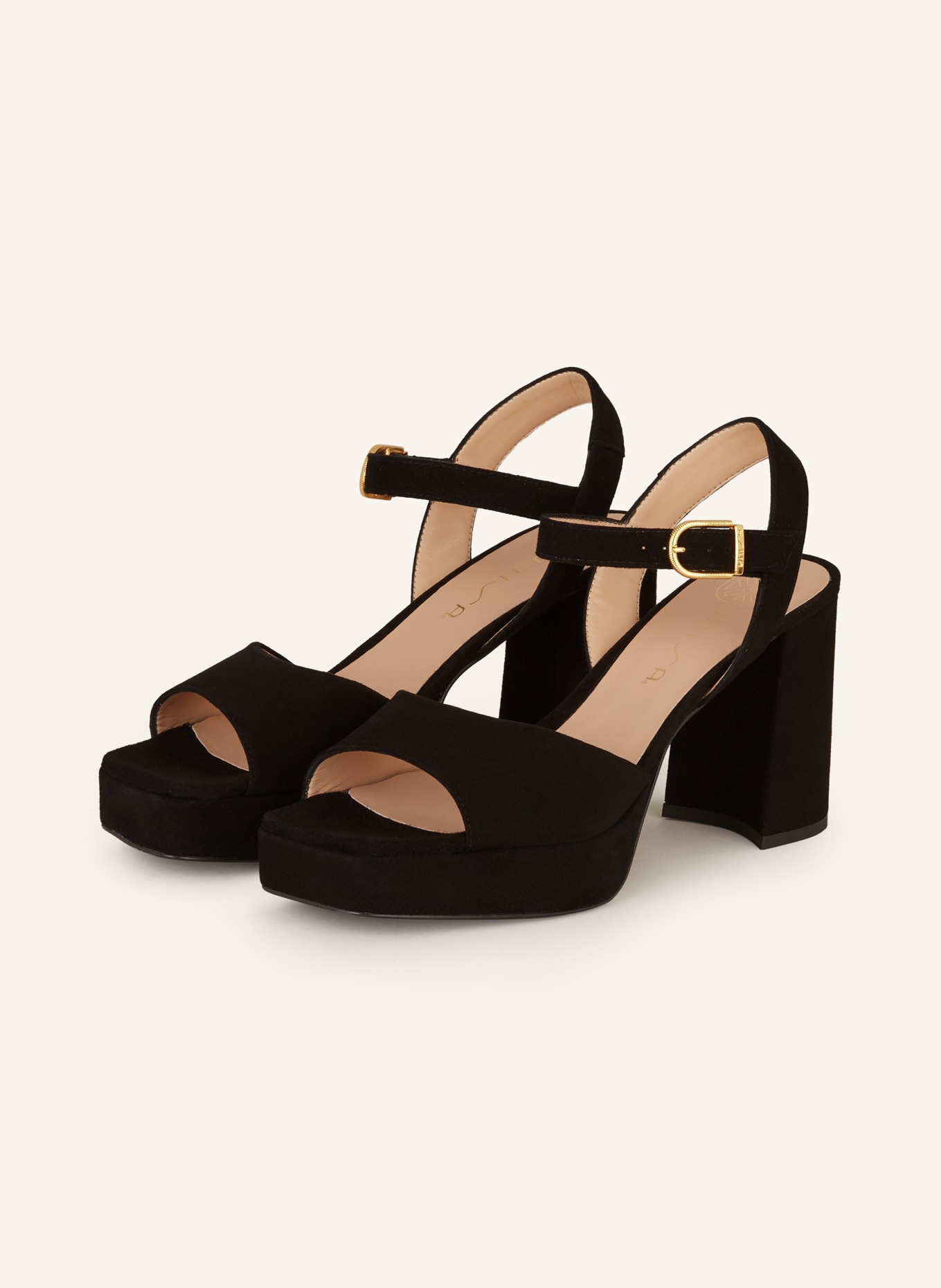 UNISA Platform sandals ODRAN, Color: BLACK (Image 1)