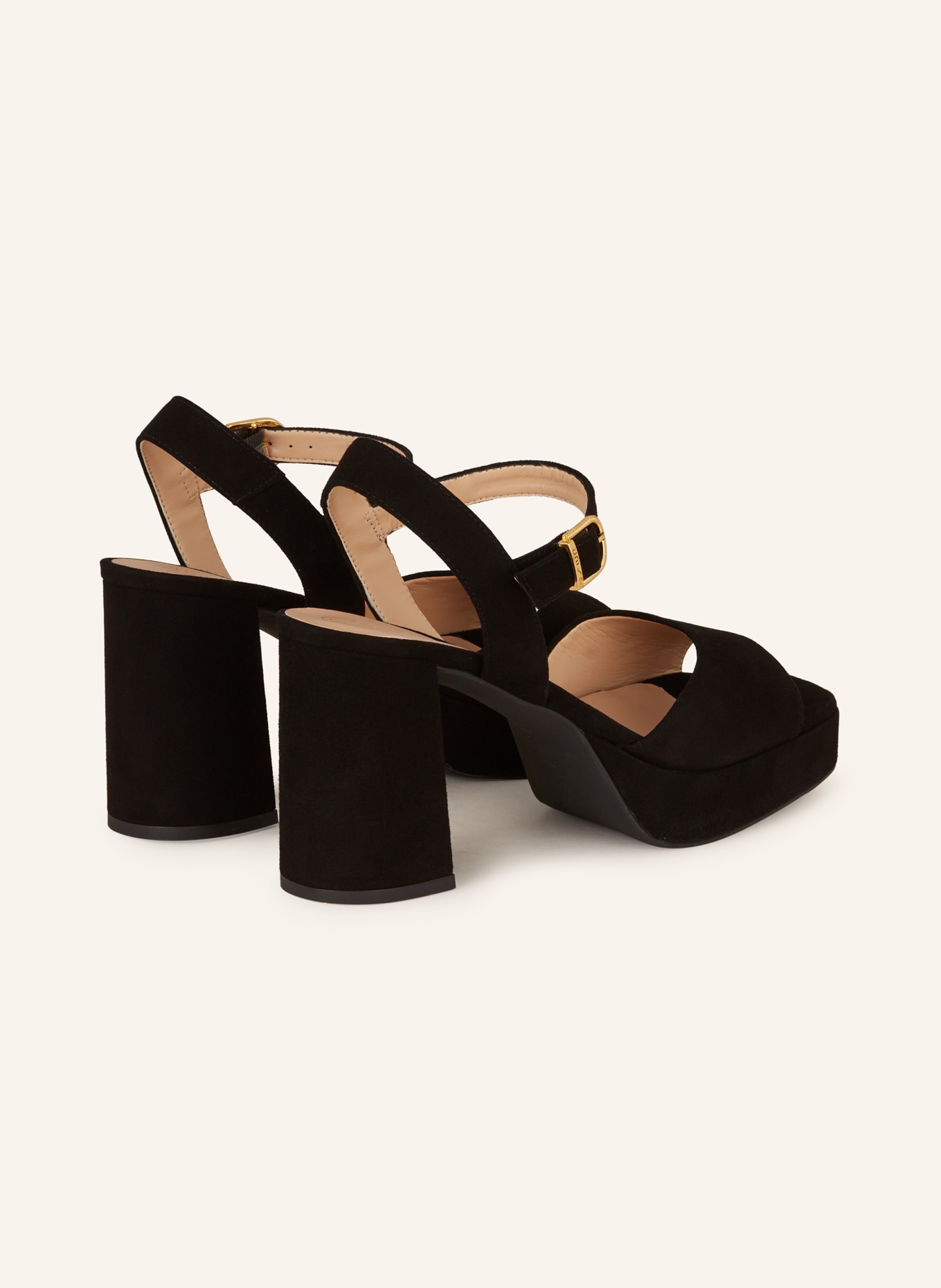 UNISA Platform sandals ODRAN, Color: BLACK (Image 2)