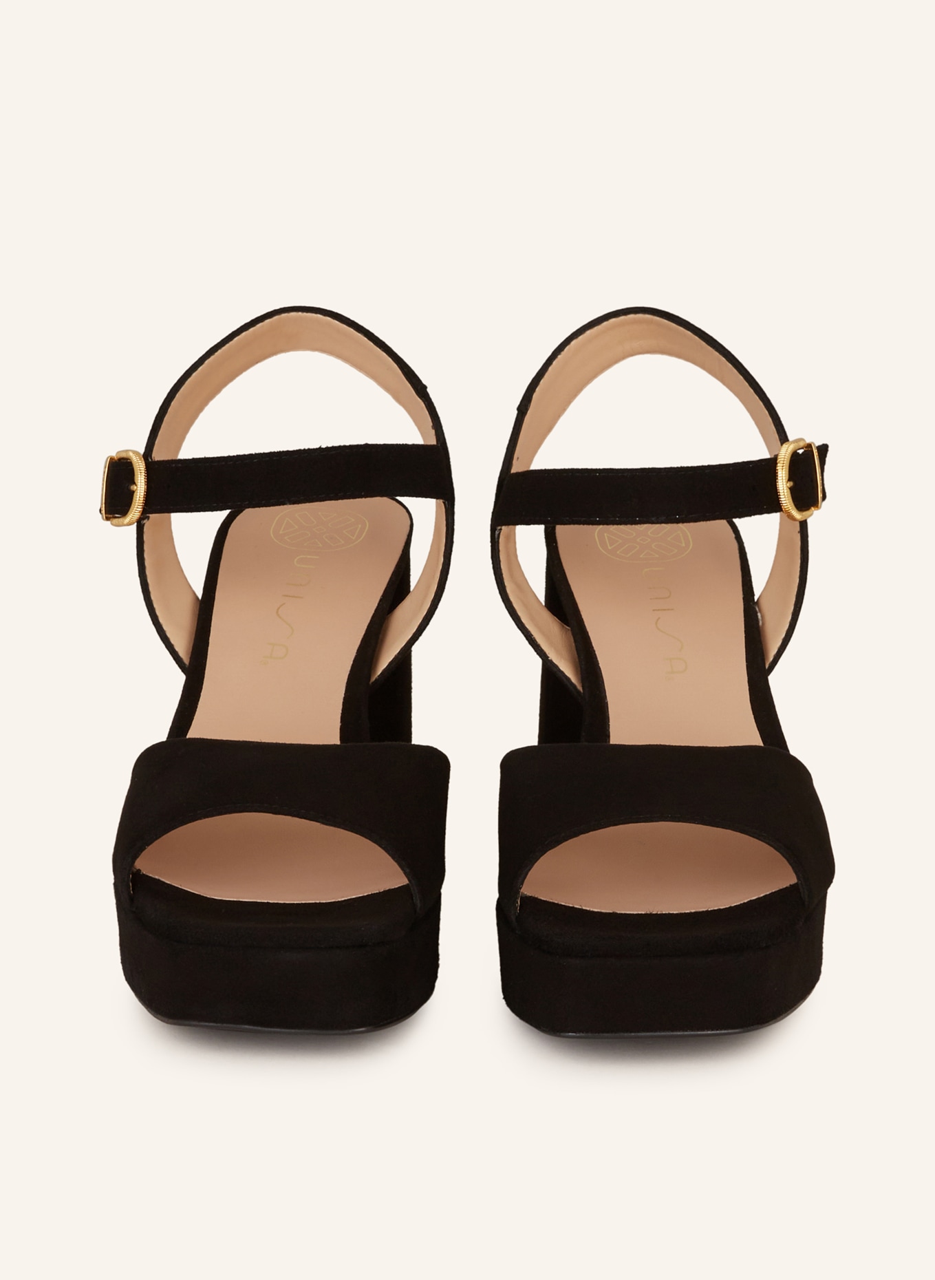 UNISA Platform sandals ODRAN, Color: BLACK (Image 3)