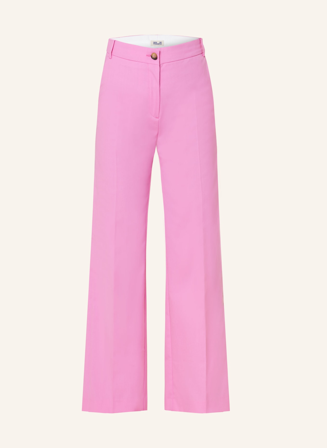 BAUM UND PFERDGARTEN Wide leg trousers NALO, Color: PINK (Image 1)