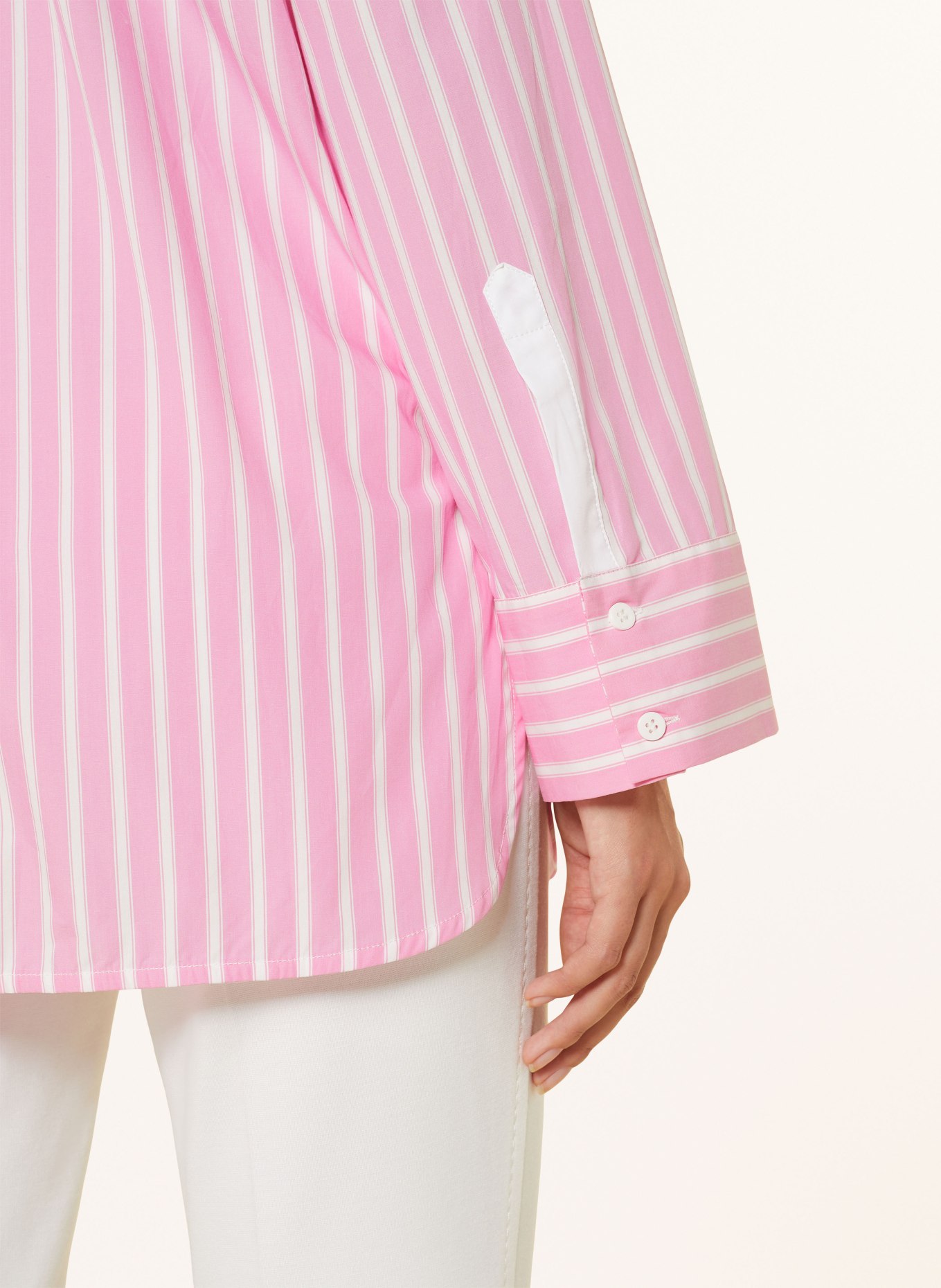BAUM UND PFERDGARTEN Shirt blouse MAJSE, Color: PINK/ WHITE (Image 5)