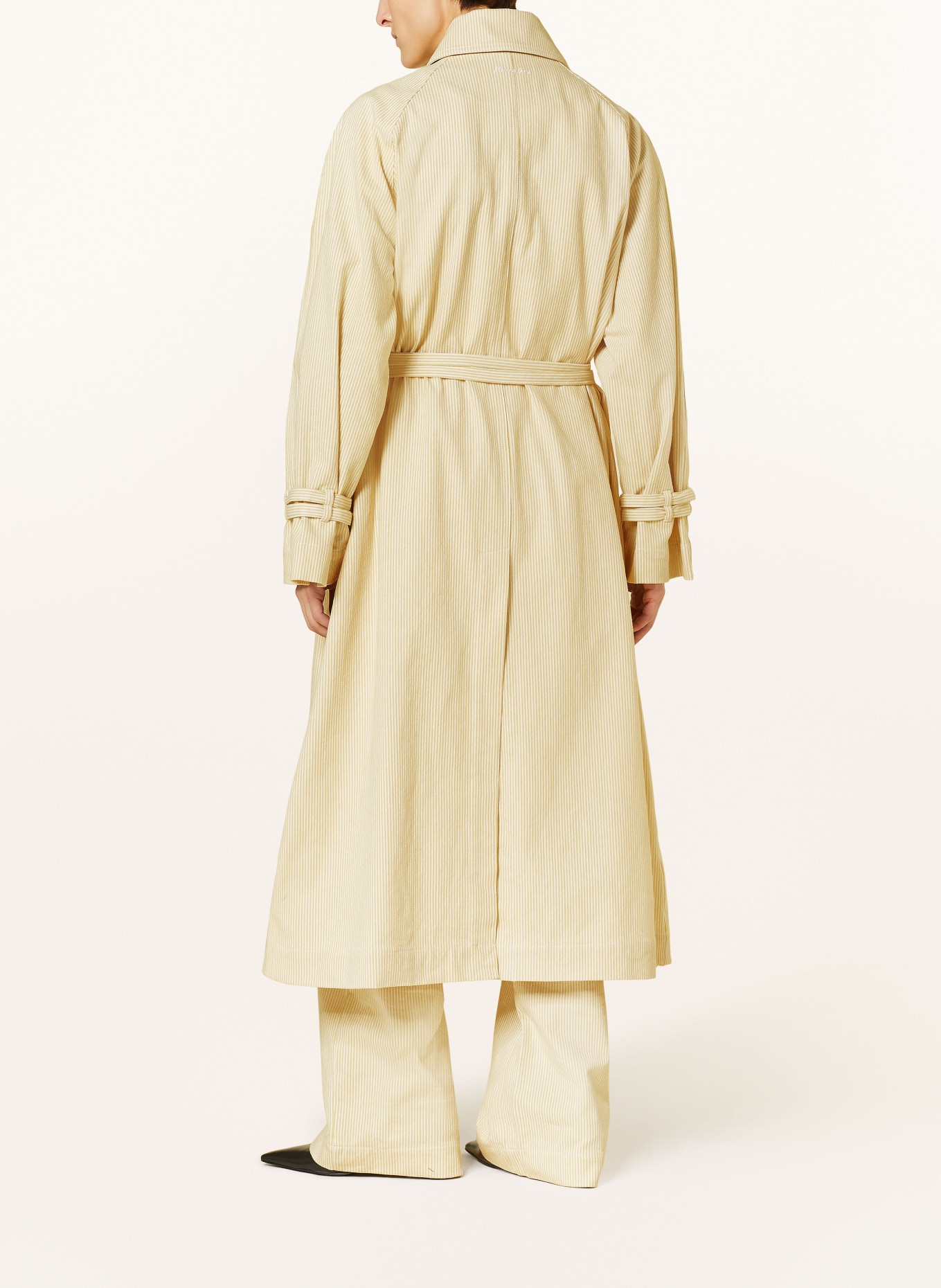 REMAIN Coat, Color: YELLOW/ WHITE (Image 3)