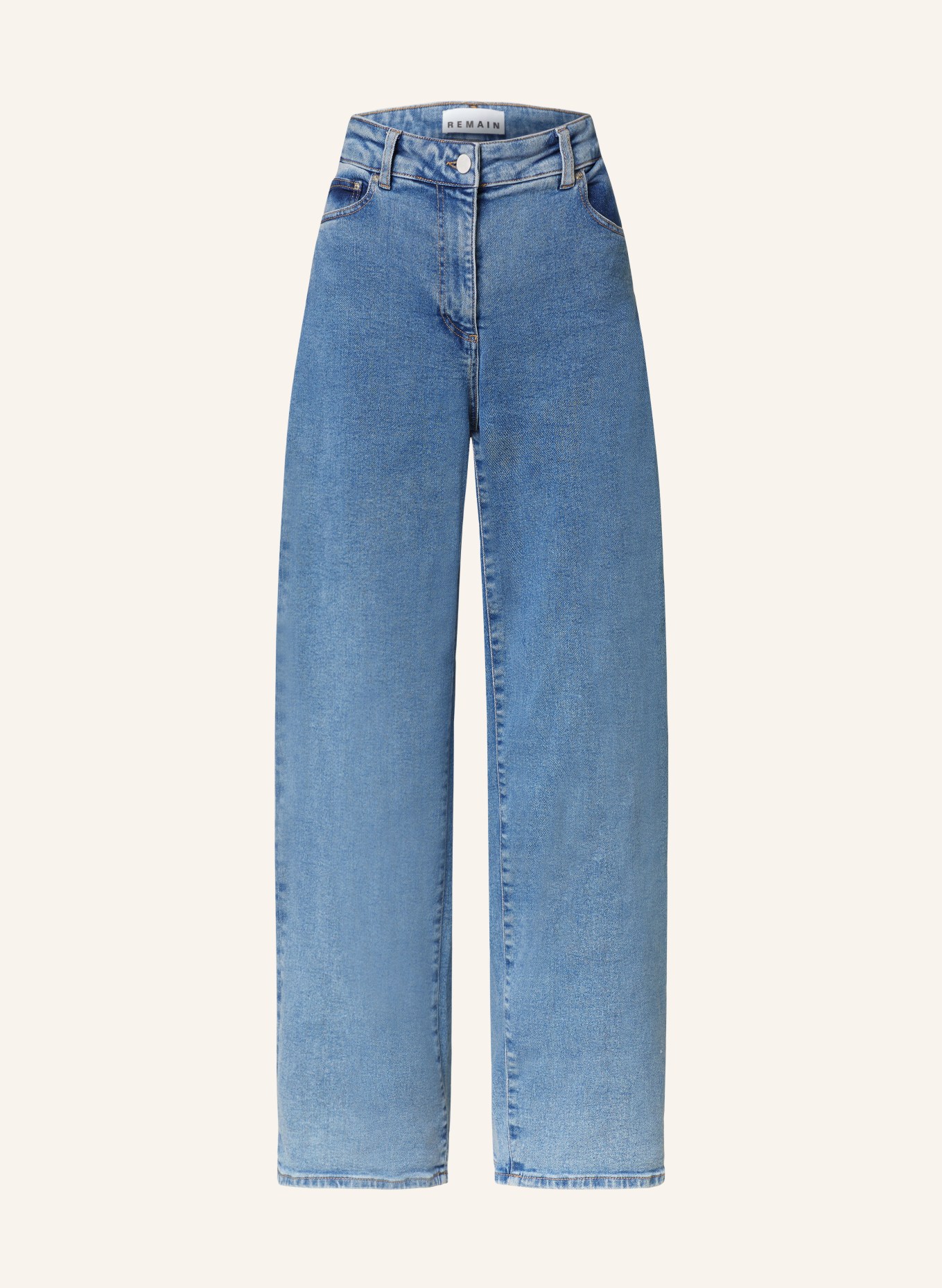 REMAIN Straight Jeans COCOON, Farbe: BLAU (Bild 1)