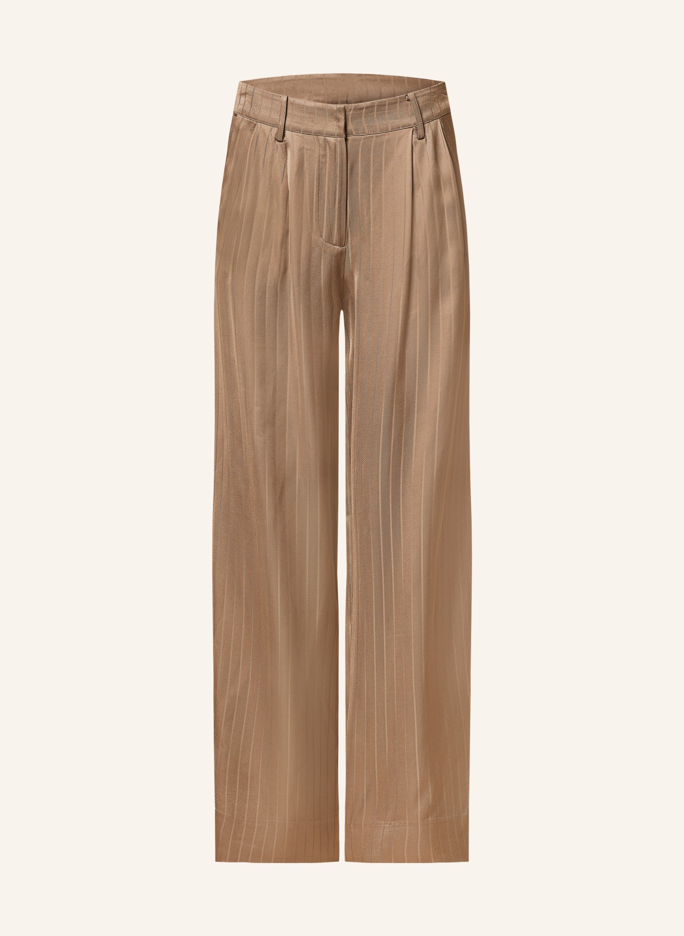 REMAIN Wide leg trousers, Color: BEIGE (Image 1)