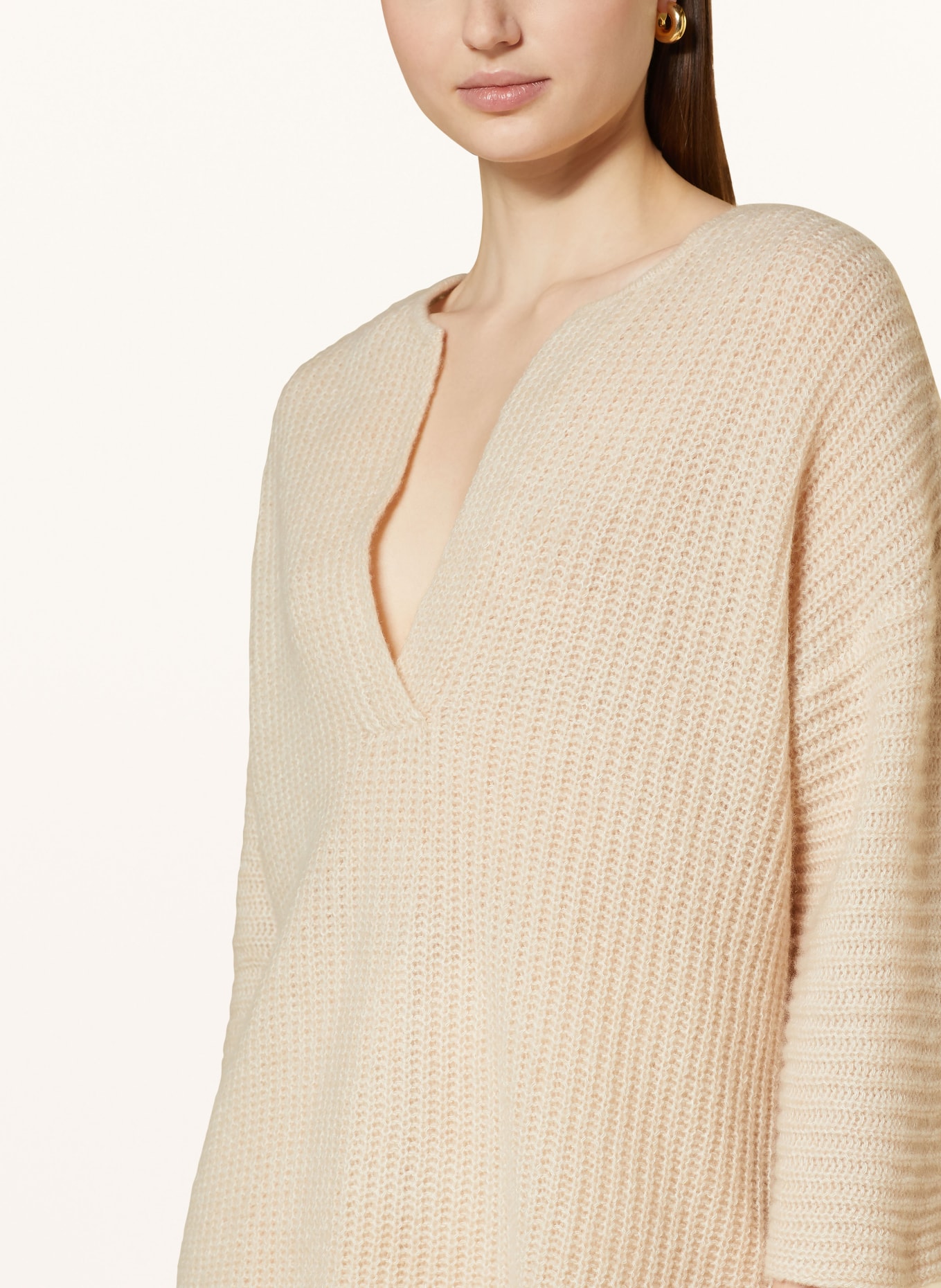 lilienfels Sweater with cashmere, Color: BEIGE (Image 4)
