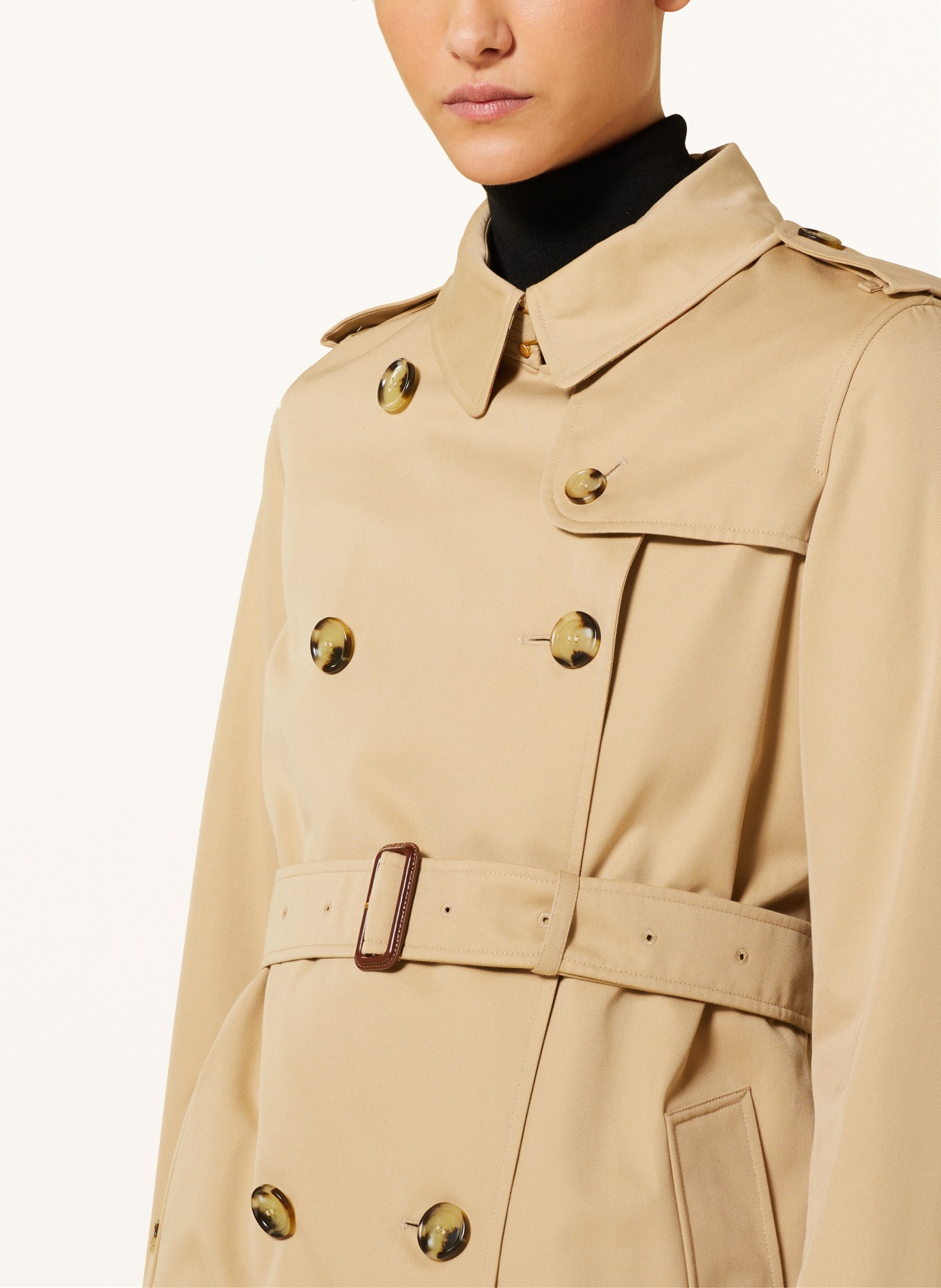 BURBERRY Trench coat KENSINGTON, Color: BEIGE (Image 4)