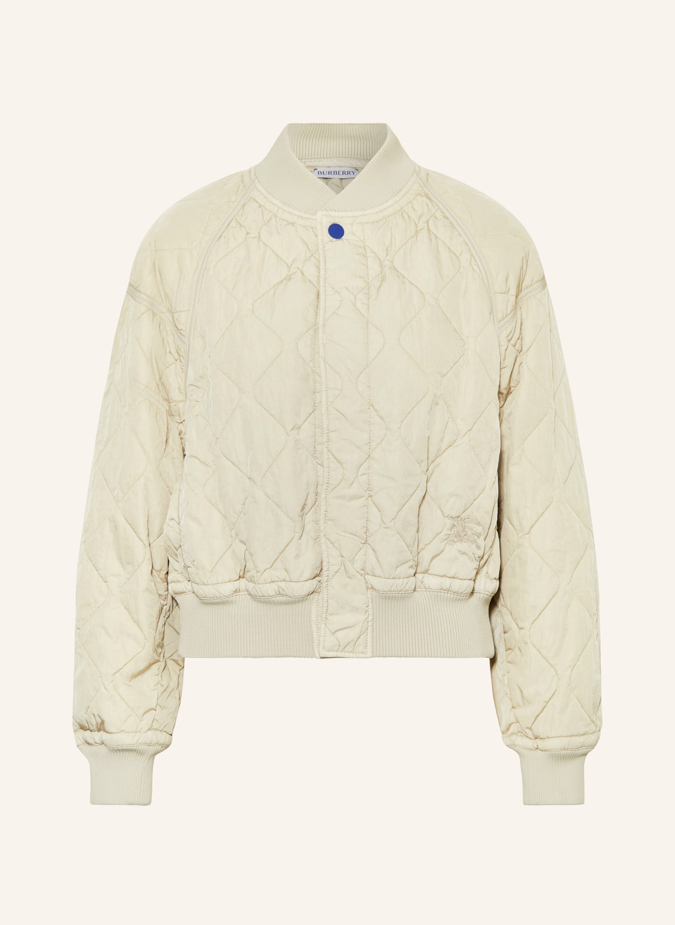 BURBERRY Quilted jacket, Color: BEIGE (Image 1)