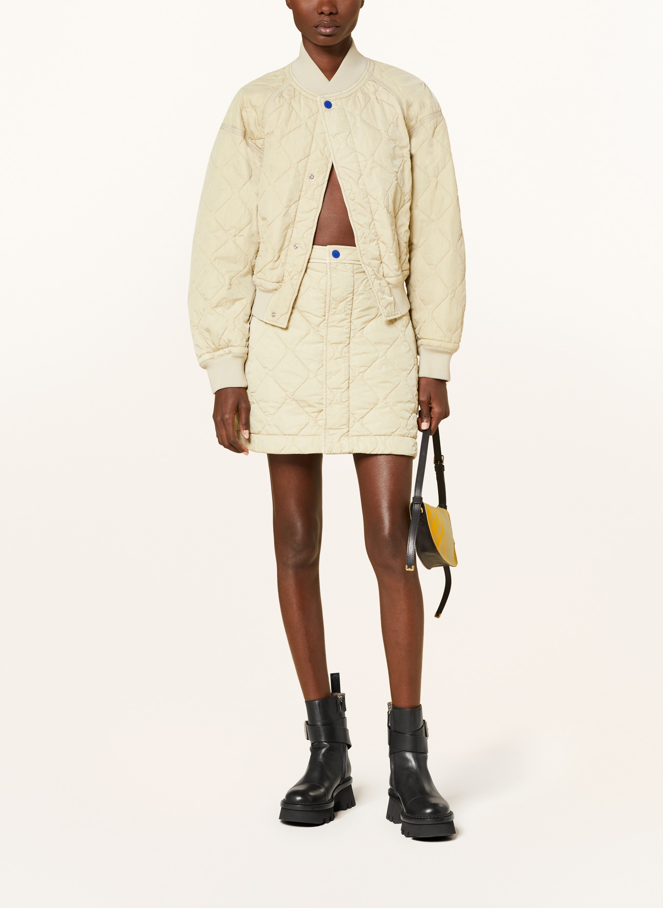 BURBERRY Quilted jacket, Color: BEIGE (Image 2)