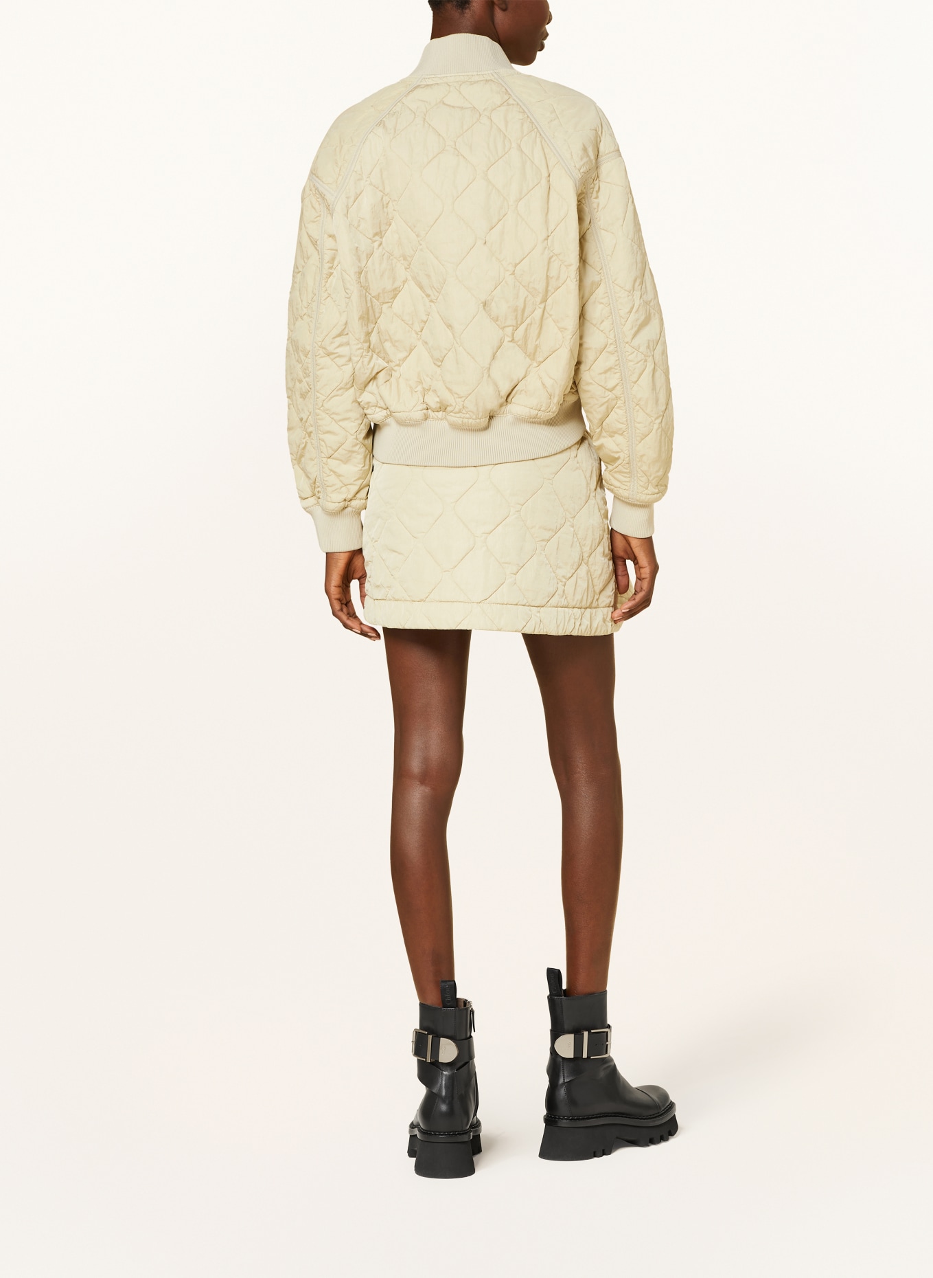 BURBERRY Quilted jacket, Color: BEIGE (Image 3)