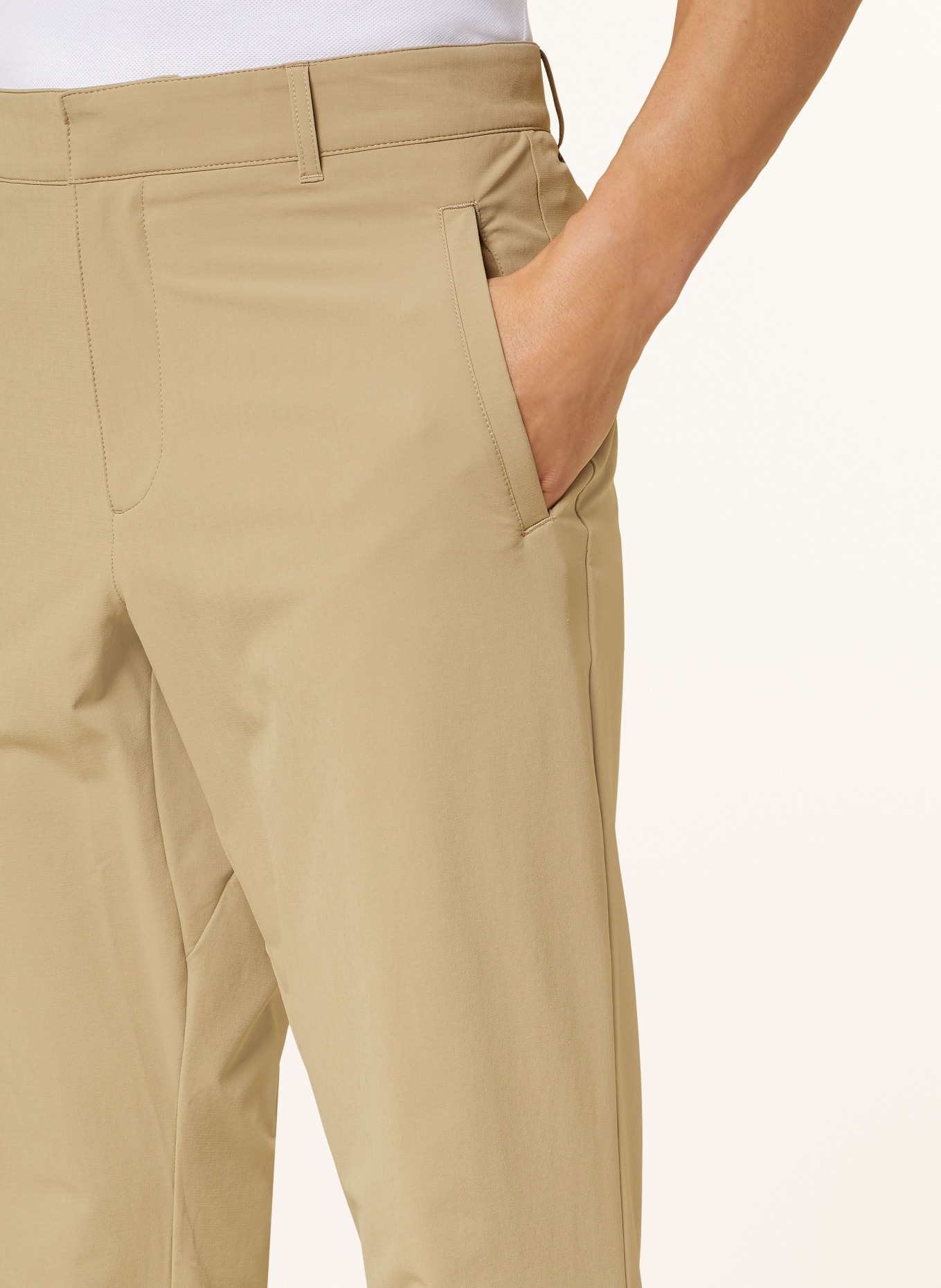 LACOSTE Chino kalhoty Extra Slim Fit, Barva: BÉŽOVÁ (Obrázek 5)