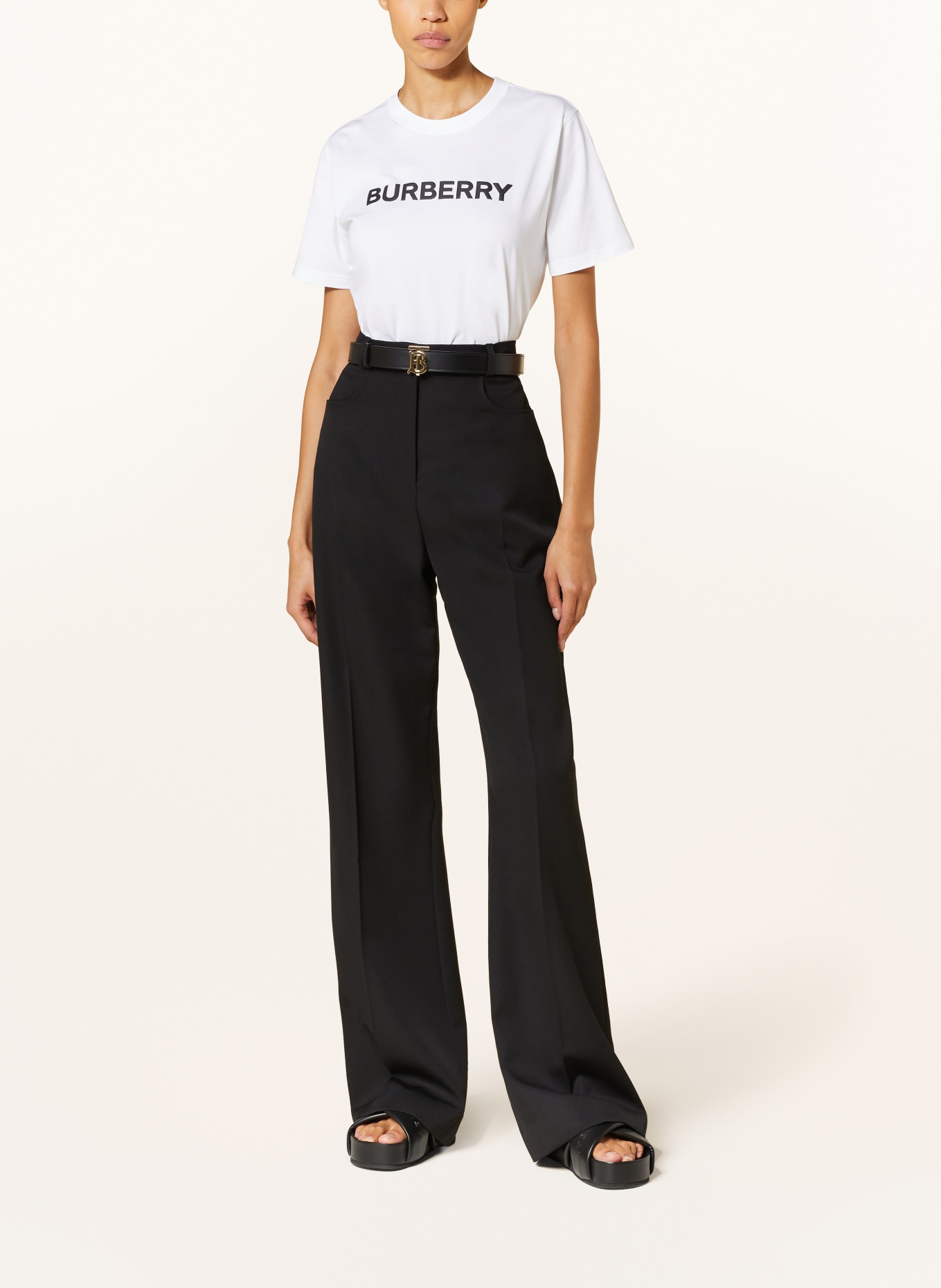 BURBERRY T-shirt MARGOT, Color: WHITE (Image 2)