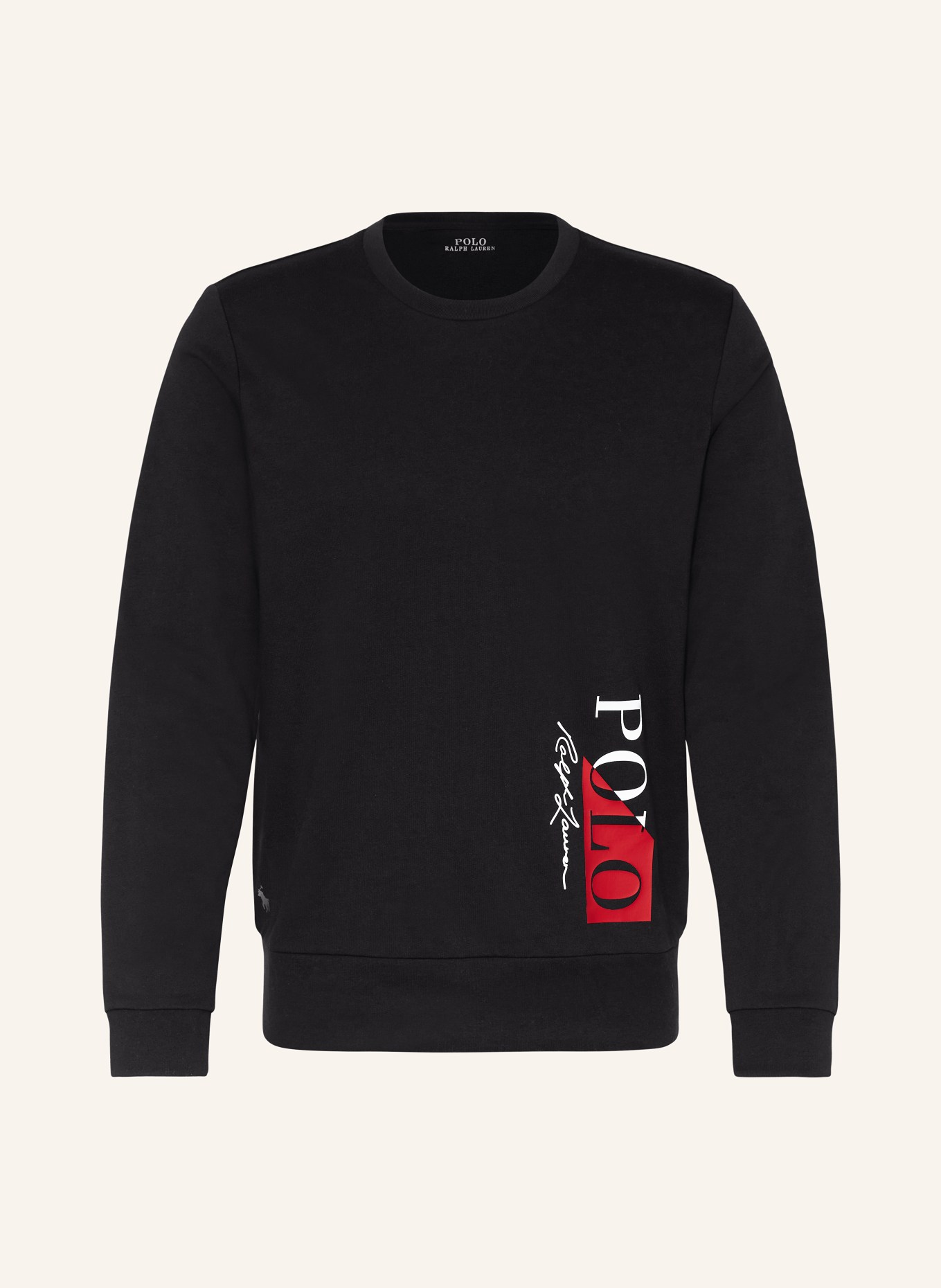 POLO RALPH LAUREN Lounge shirt, Color: BLACK (Image 1)