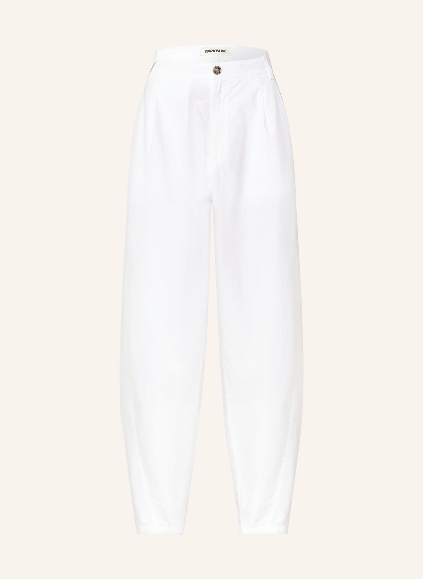 DARKPARK Wide leg trousers PHEBE, Color: WHITE (Image 1)