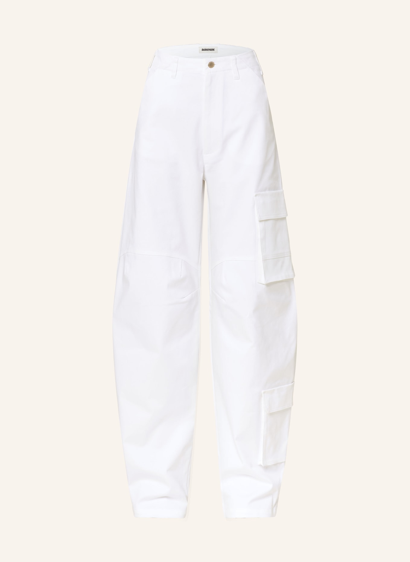 DARKPARK Cargo pants ROSE, Color: WHITE (Image 1)