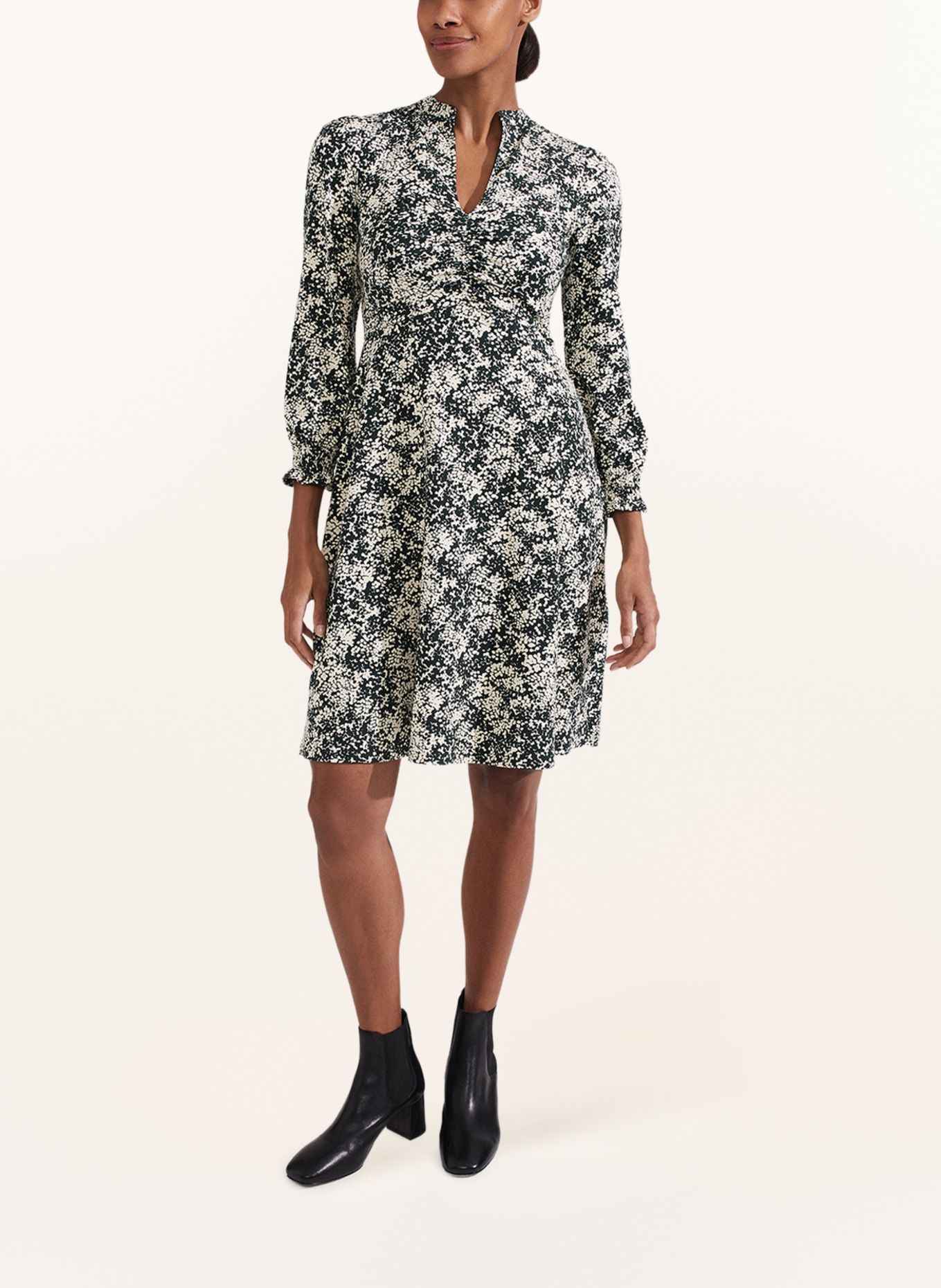 Hobbs leopard cheap dress