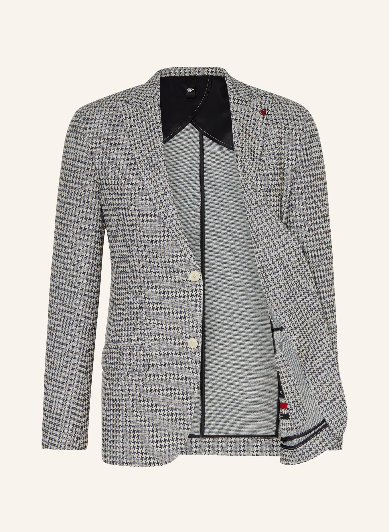 Roy Robson Jersey jacket slim fit, Color: G450 LIGHT/PASTEL BLUE (Image 4)