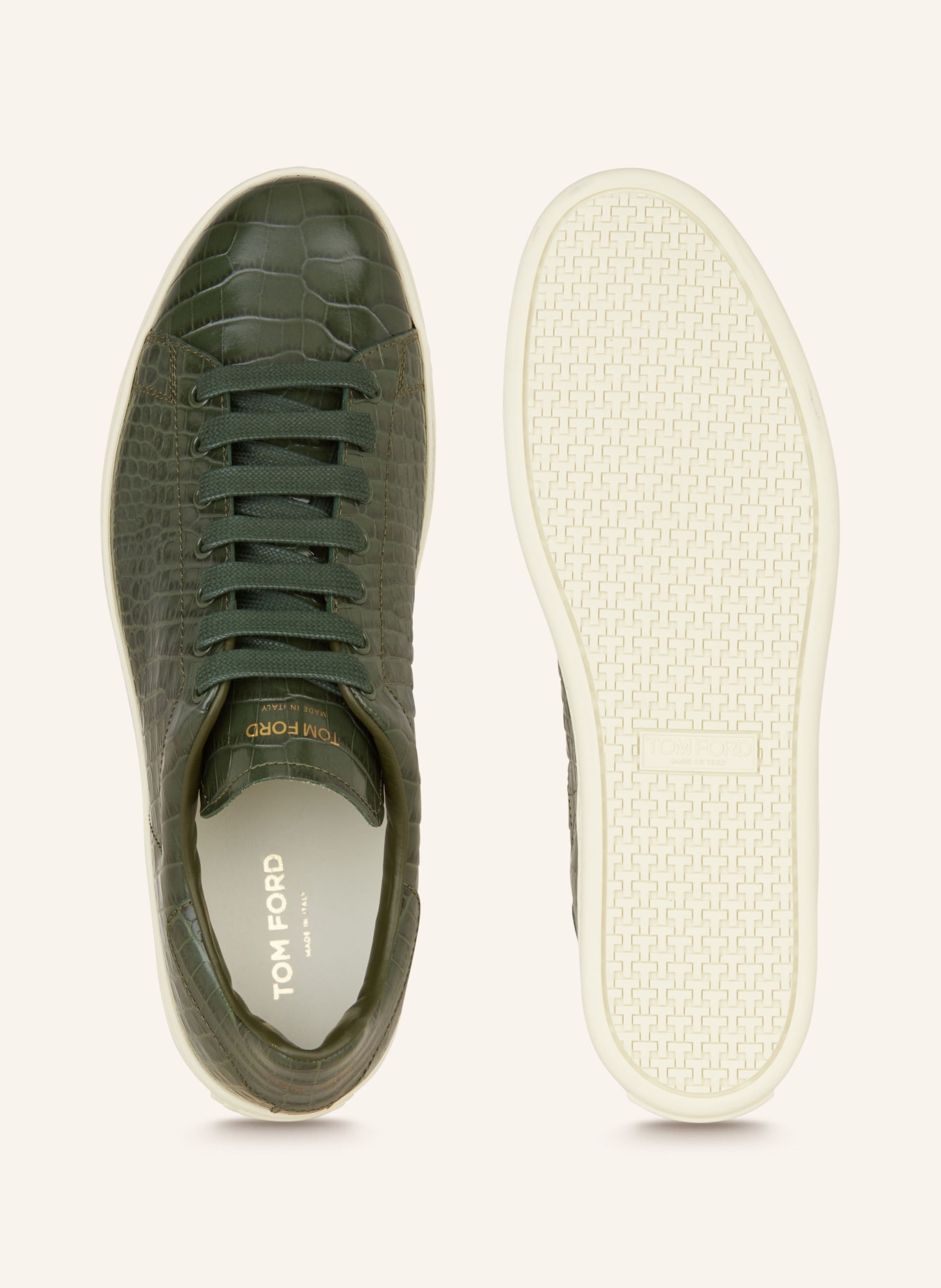 TOM FORD Sneaker WARWICK, Farbe: GRÜN (Bild 5)