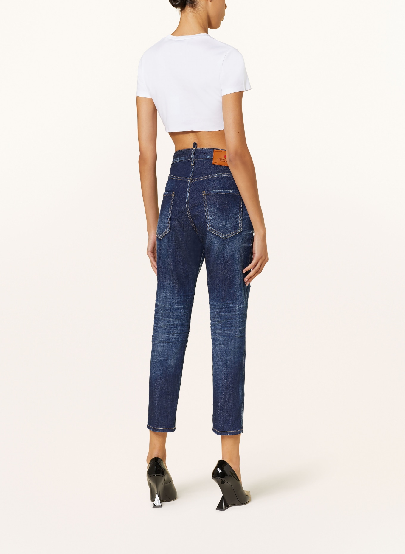 DSQUARED2 7/8 jeans COOL GIRL, Color: 470 NAVY BLUE (Image 3)