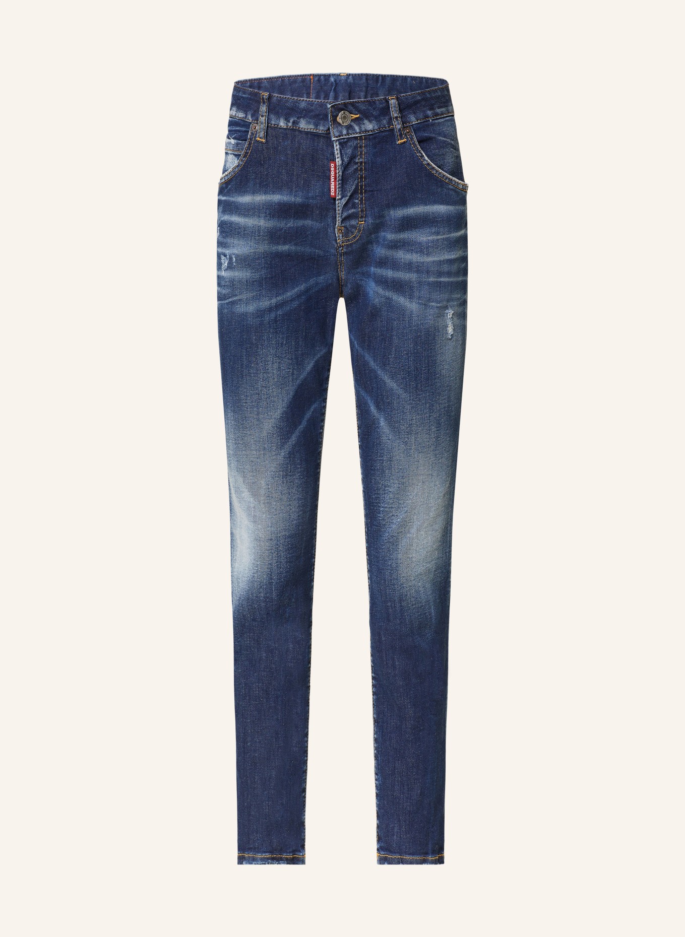 DSQUARED2 Skinny jeans COOL GIRL, Color: 470 NAVY BLUE (Image 1)