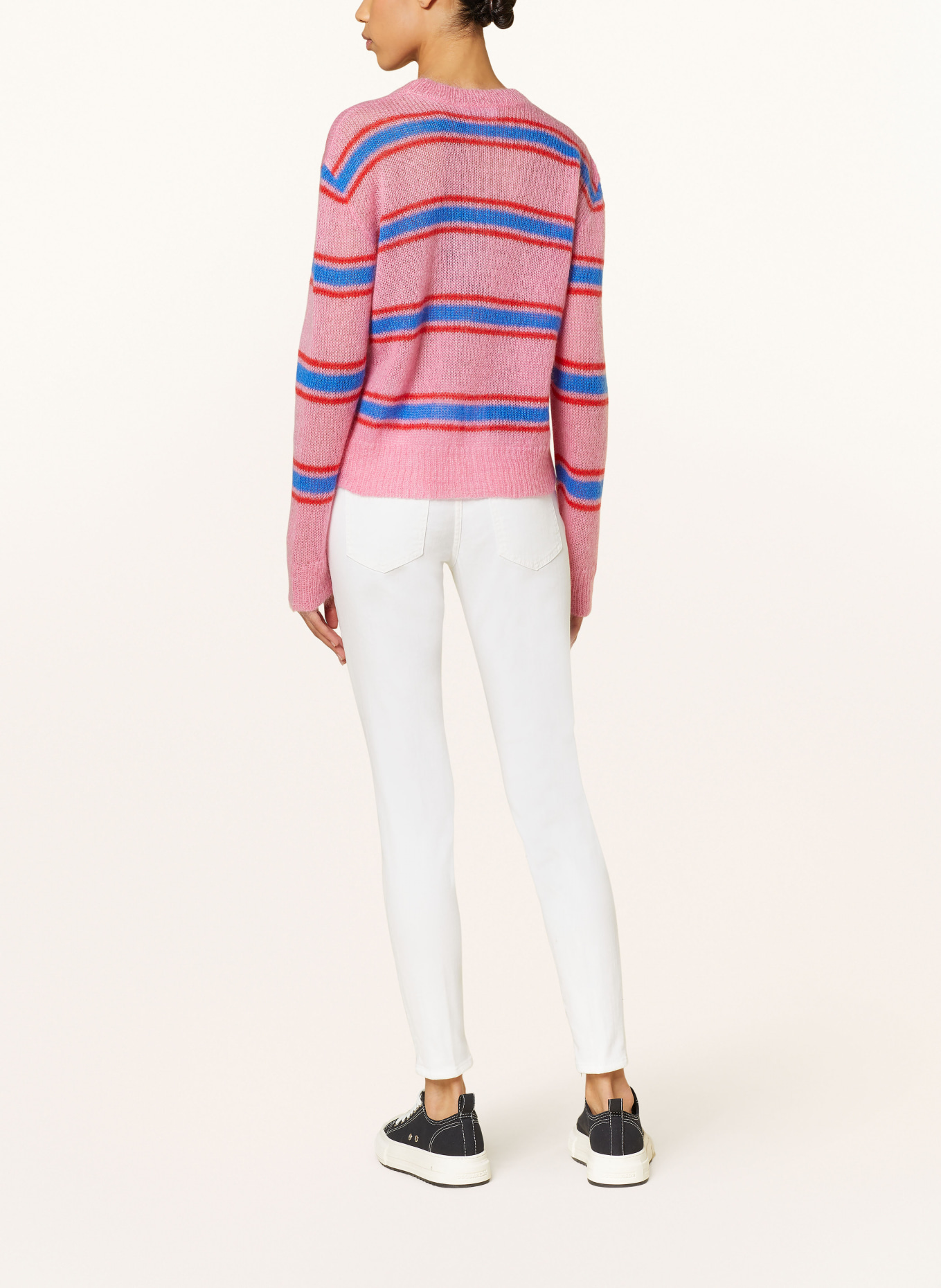 DSQUARED2 Skinny jeans TWIGGY, Color: WHITE (Image 3)
