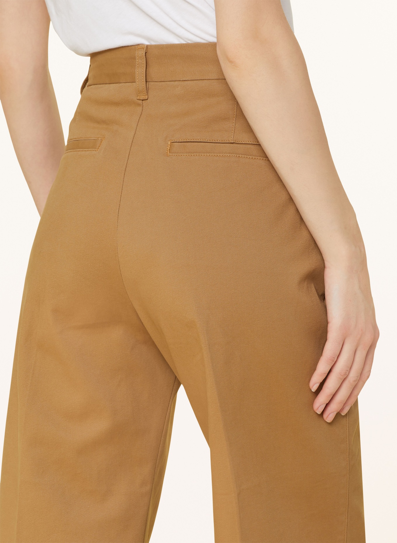 POLO RALPH LAUREN 7/8 pants, Color: CAMEL (Image 5)