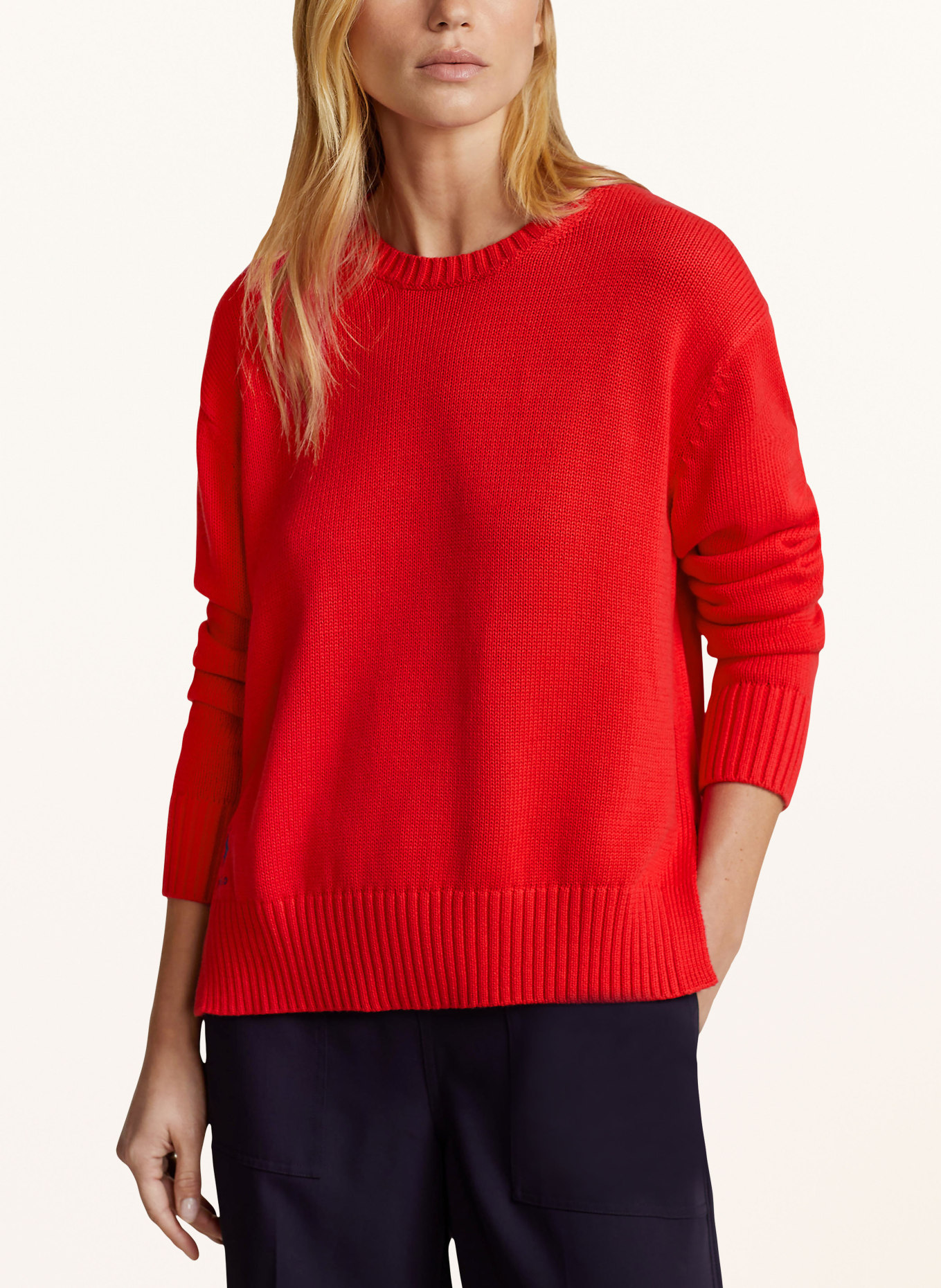 polo ralph lauren pullover rot