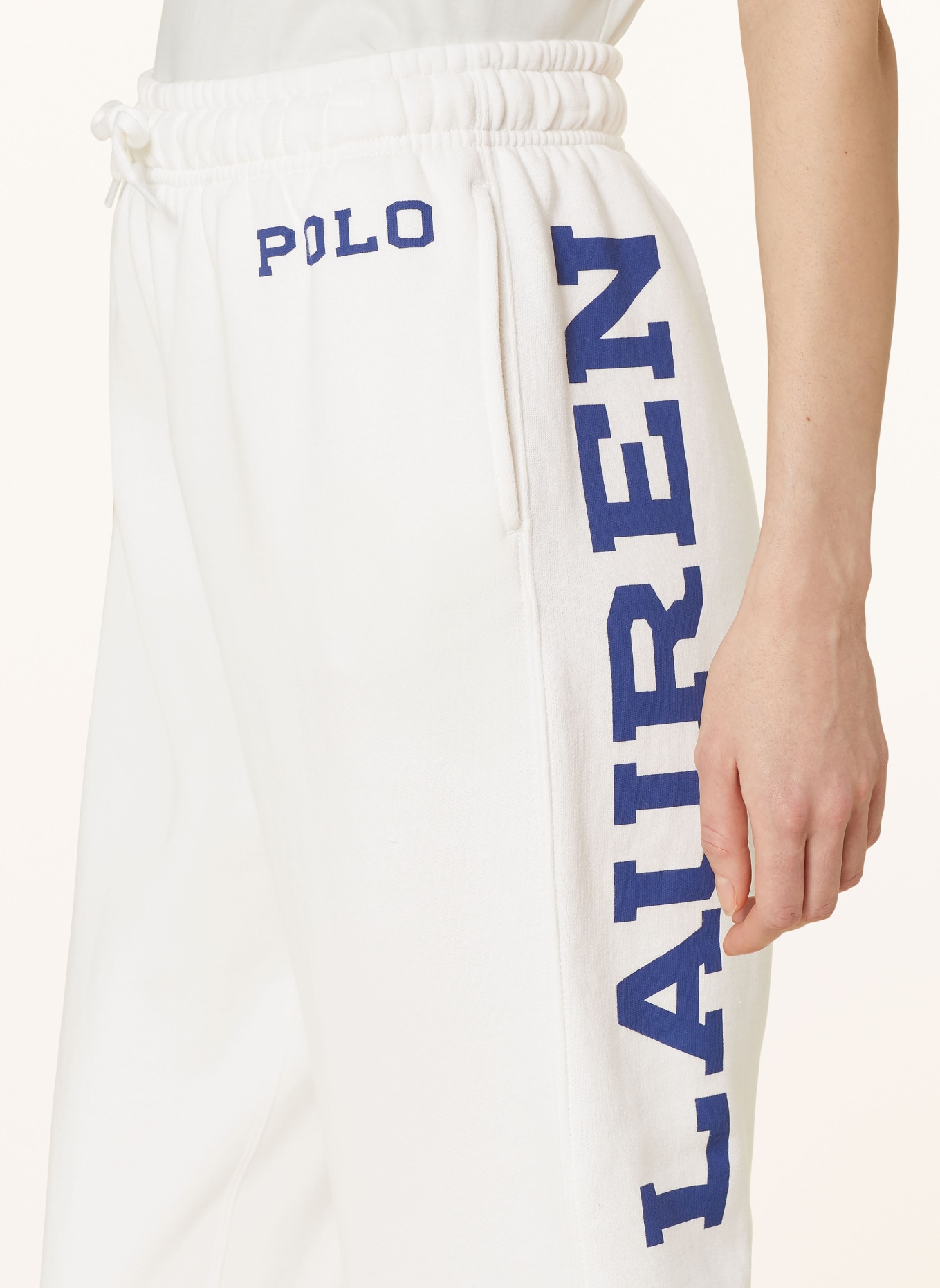 POLO RALPH LAUREN Sweatpants, Color: WHITE/ BLUE (Image 5)