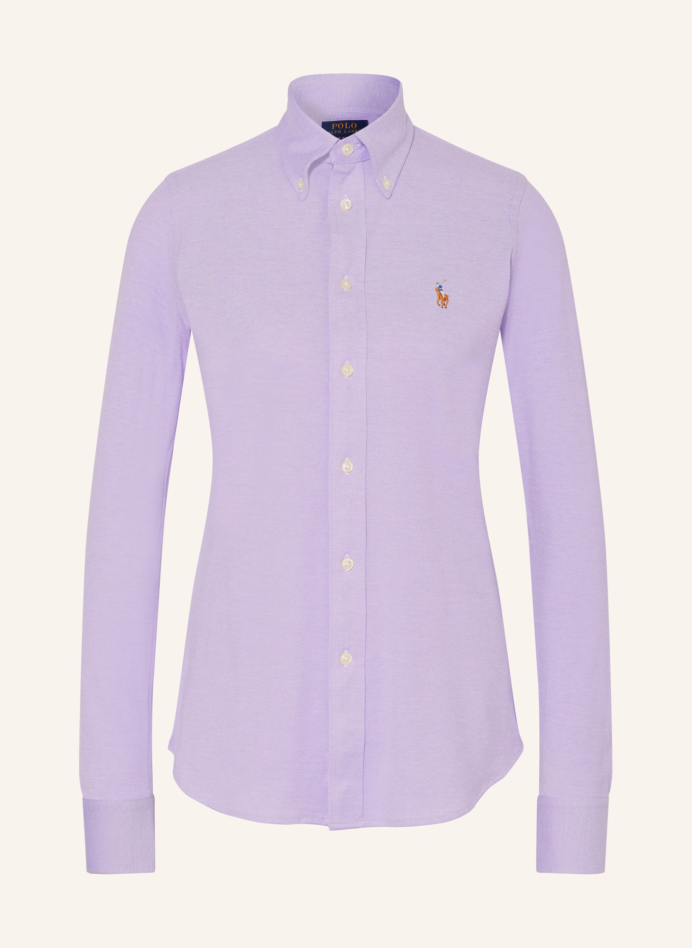 POLO RALPH LAUREN Košilová halenka: SVĚTLE FIALOVÁ