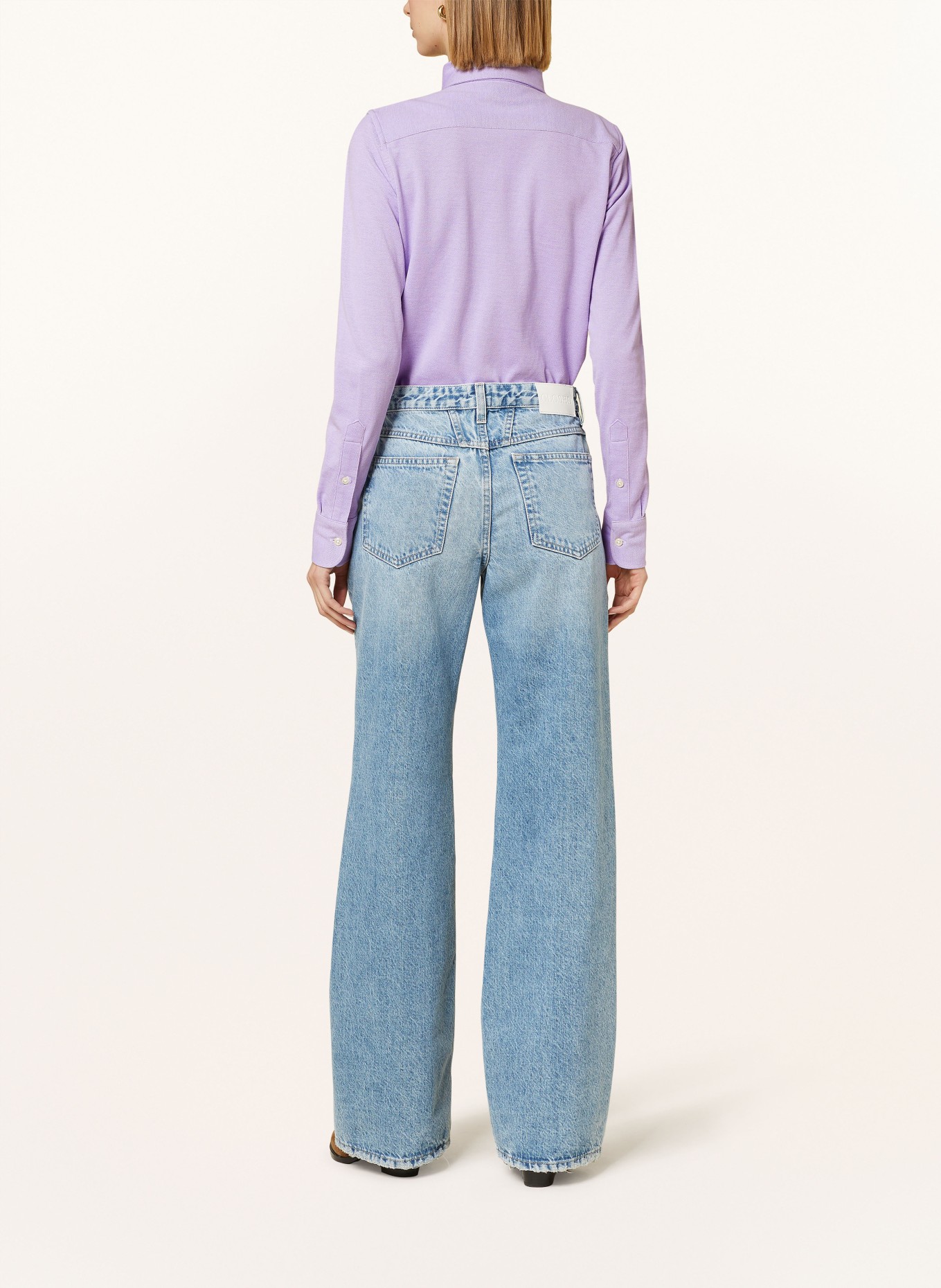 POLO RALPH LAUREN Košilová halenka: SVĚTLE FIALOVÁ