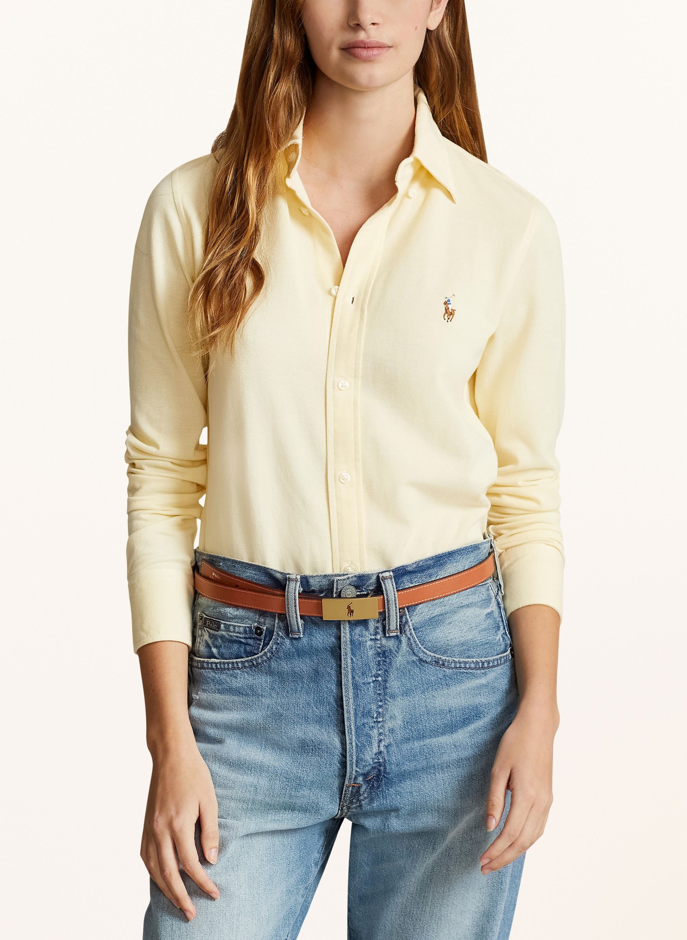 POLO RALPH LAUREN Shirt blouse, Color: YELLOW (Image 4)