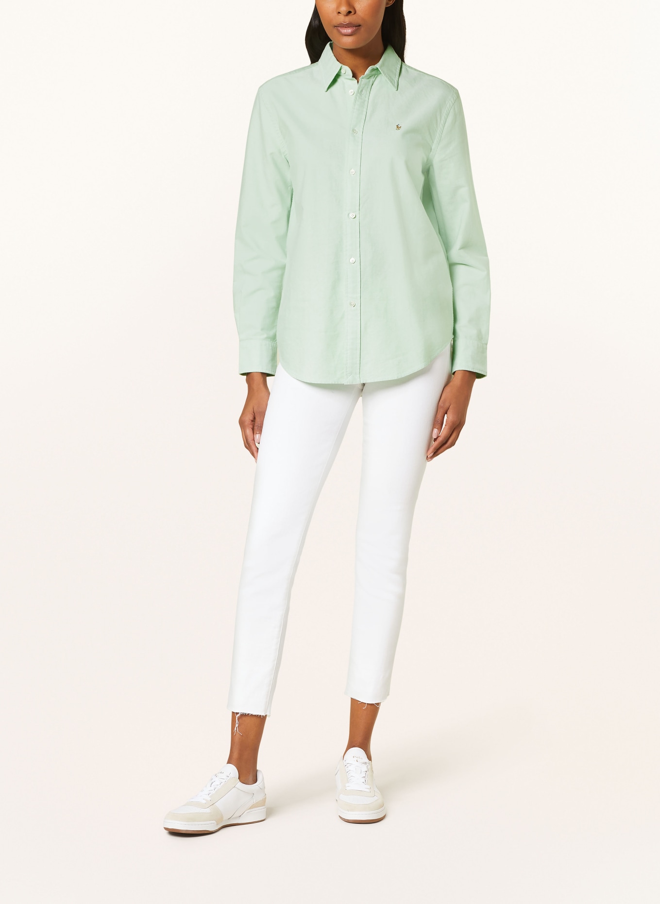 POLO RALPH LAUREN Shirt blouse, Color: LIGHT GREEN (Image 2)