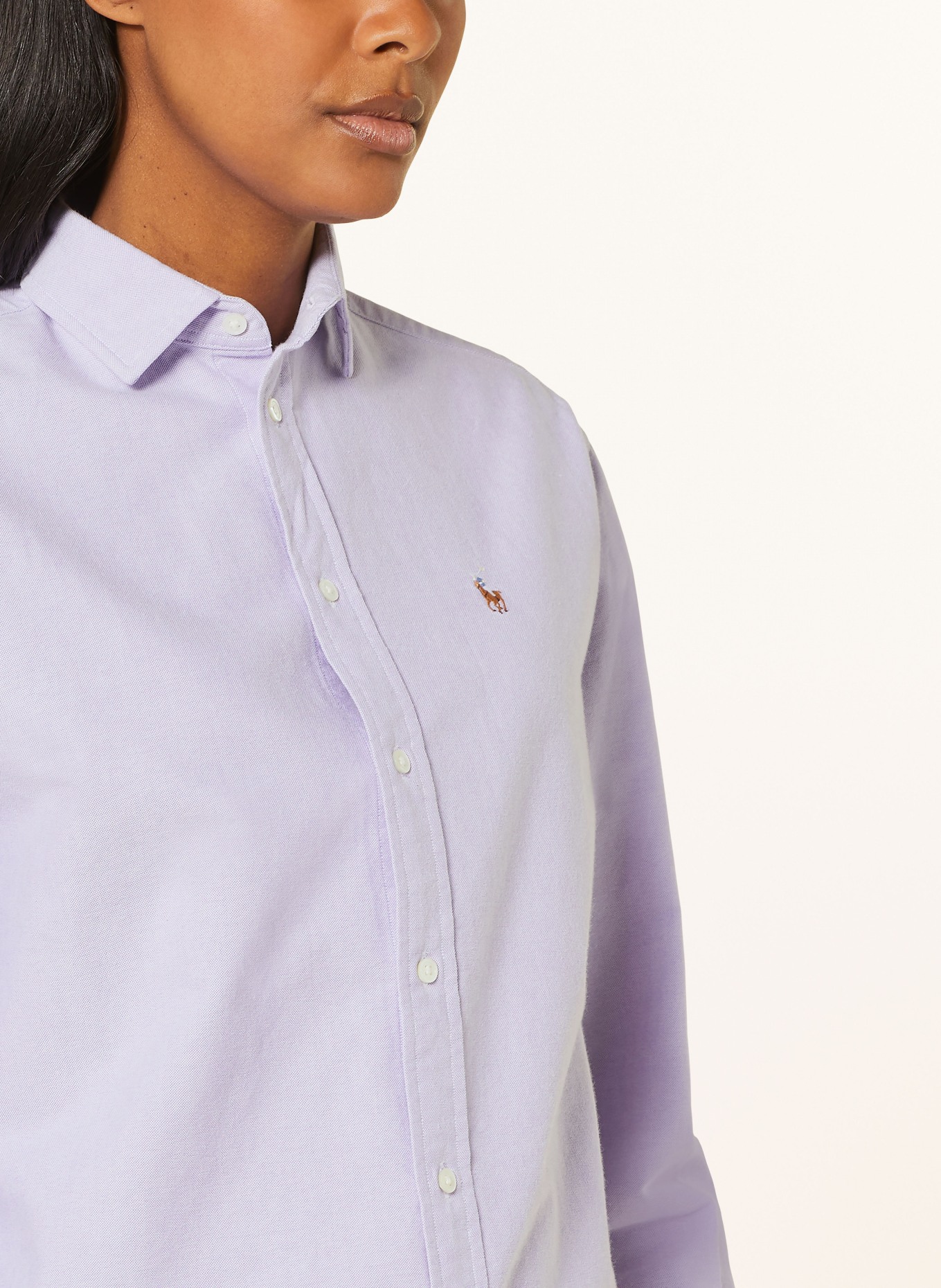 POLO RALPH LAUREN Shirt blouse, Color: LIGHT PURPLE (Image 4)